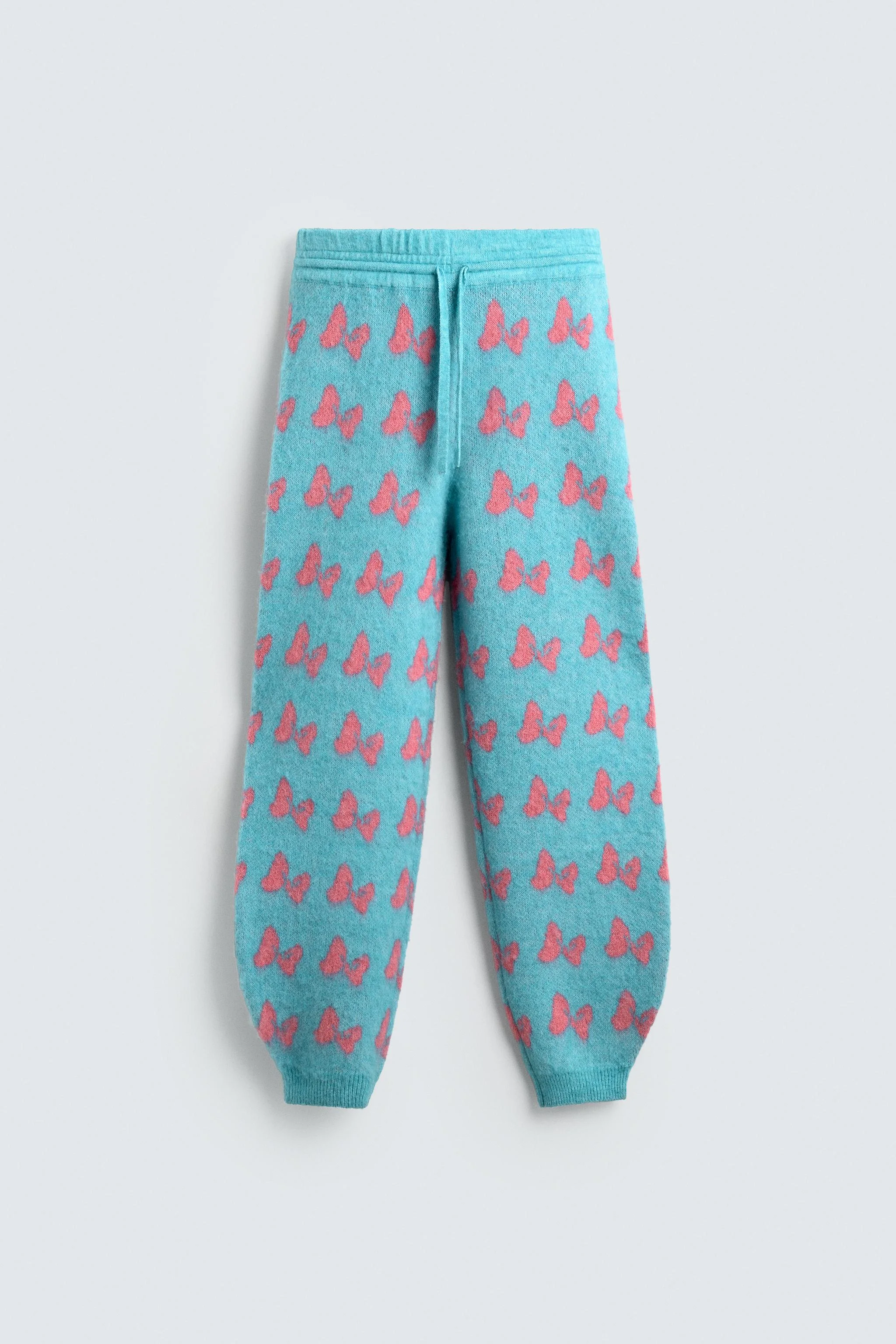 شلوار بافتنی طرح دار با بند، همکاری هری لمبرت برای زارا و دیزنی