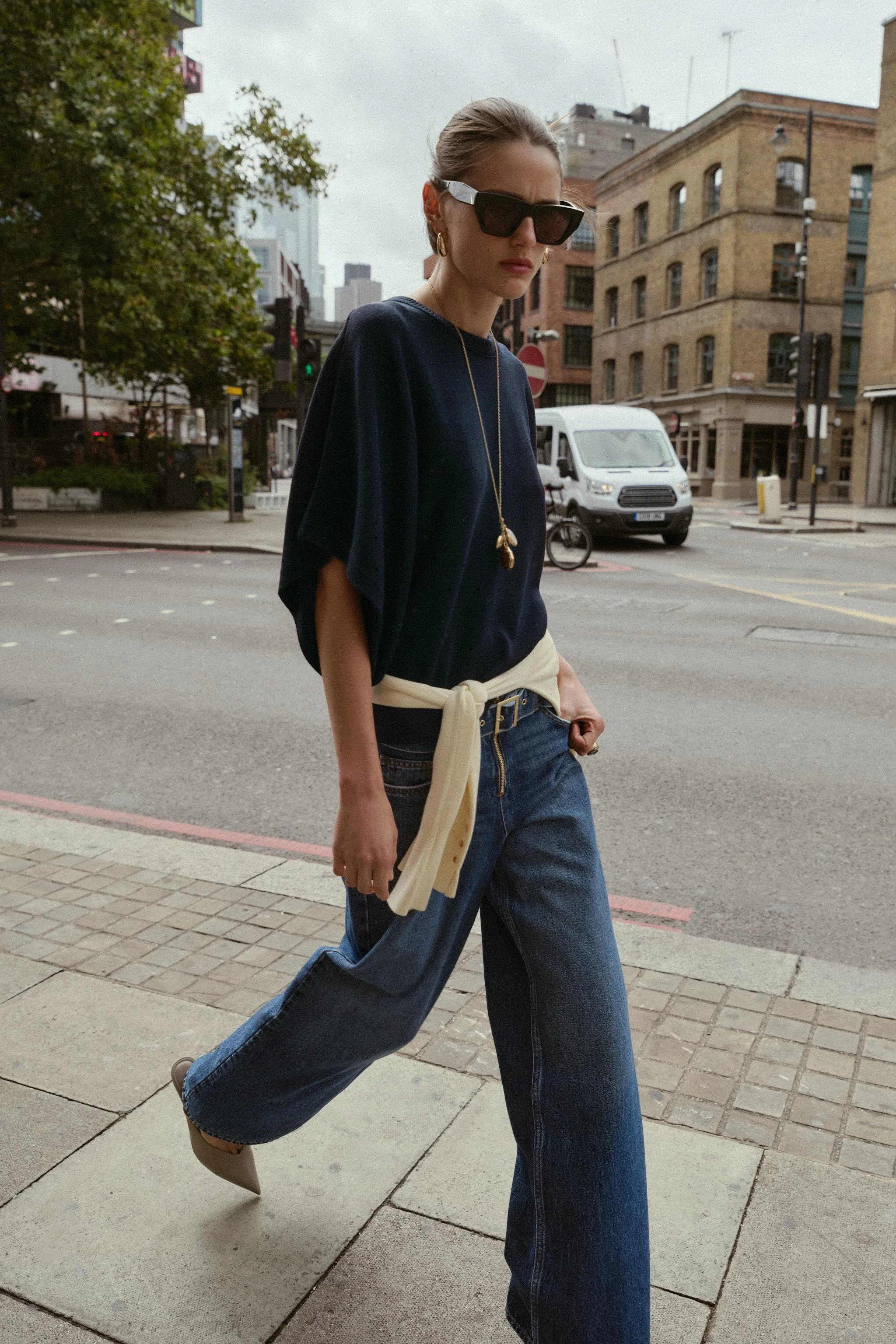 پلیور بافتنی ساده