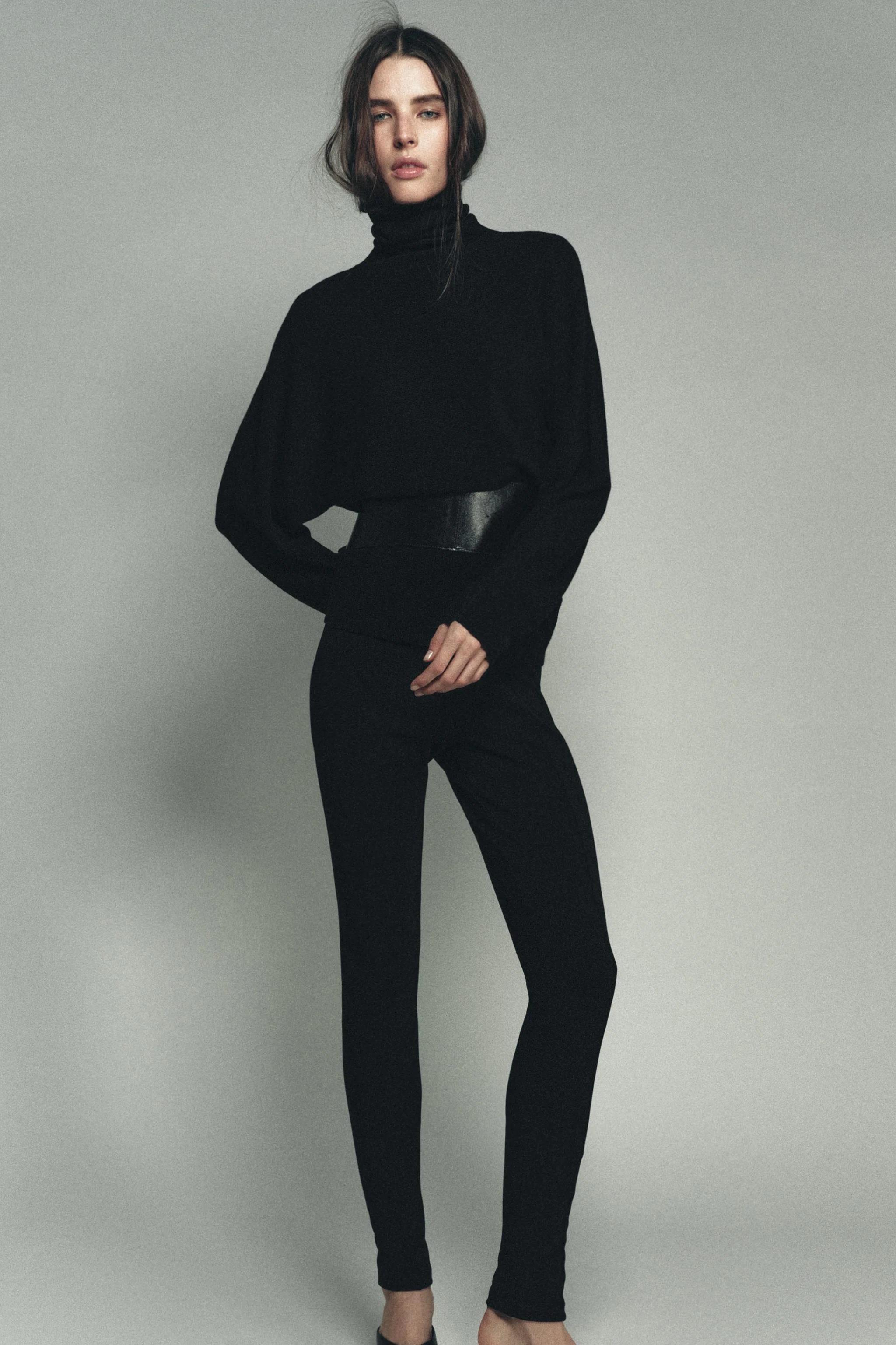 پلیور بافتنی آستین خفاشی