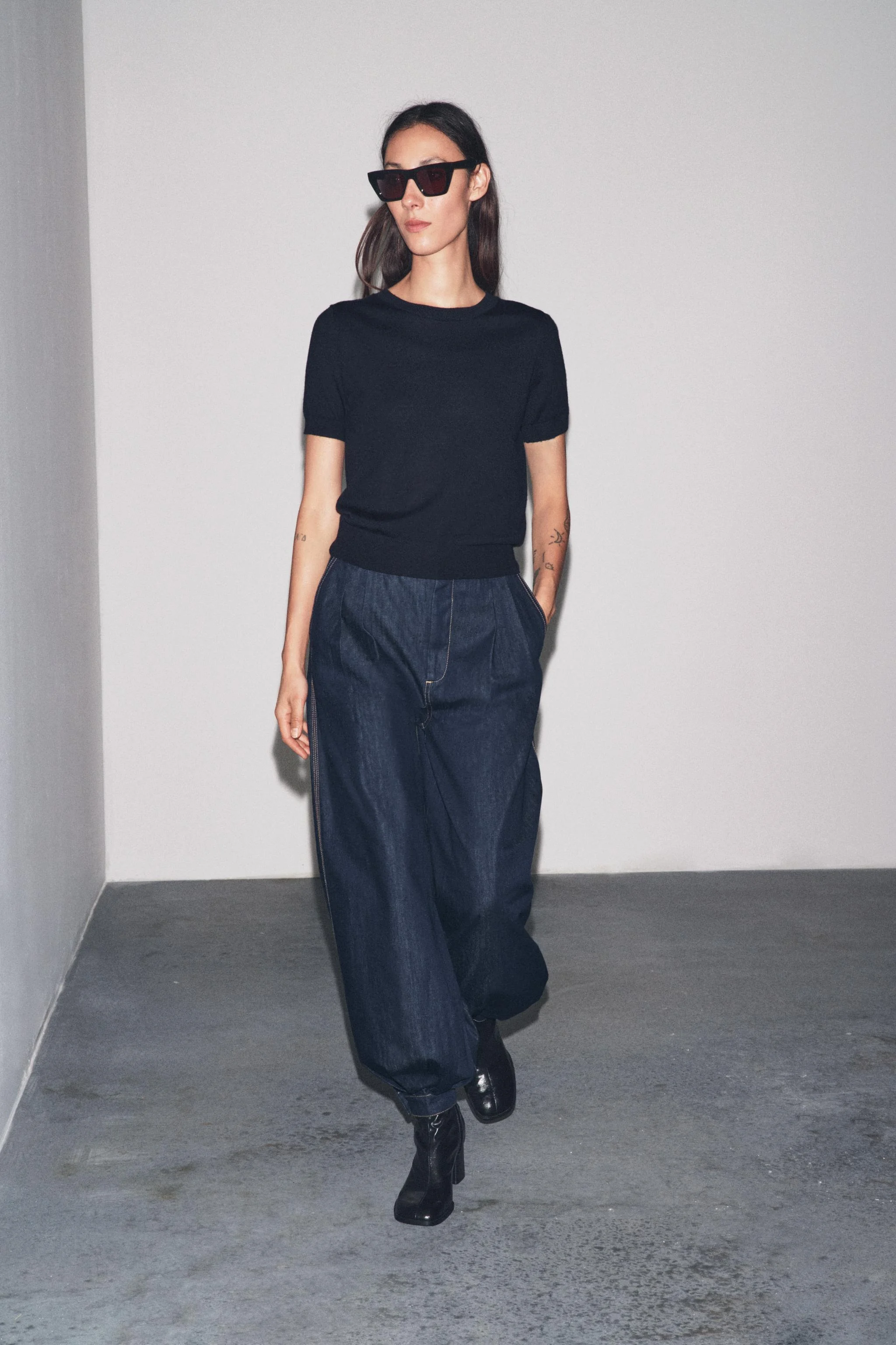 پلیور آستین کوتاه ۱۰۰٪ پشم