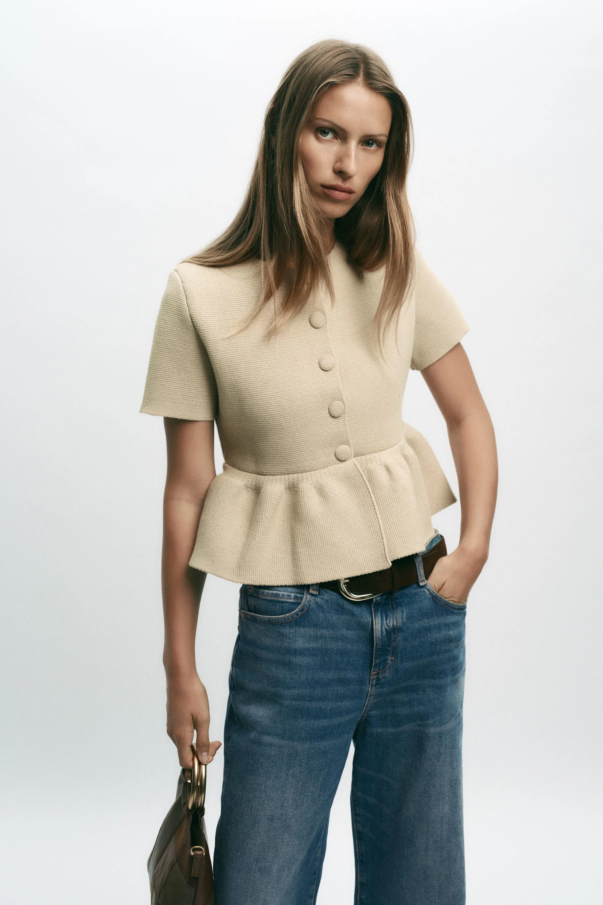 ژاکت آستین کوتاه مدل پیراهنی ژاکت آستین کوتاه مدل پیراهنی