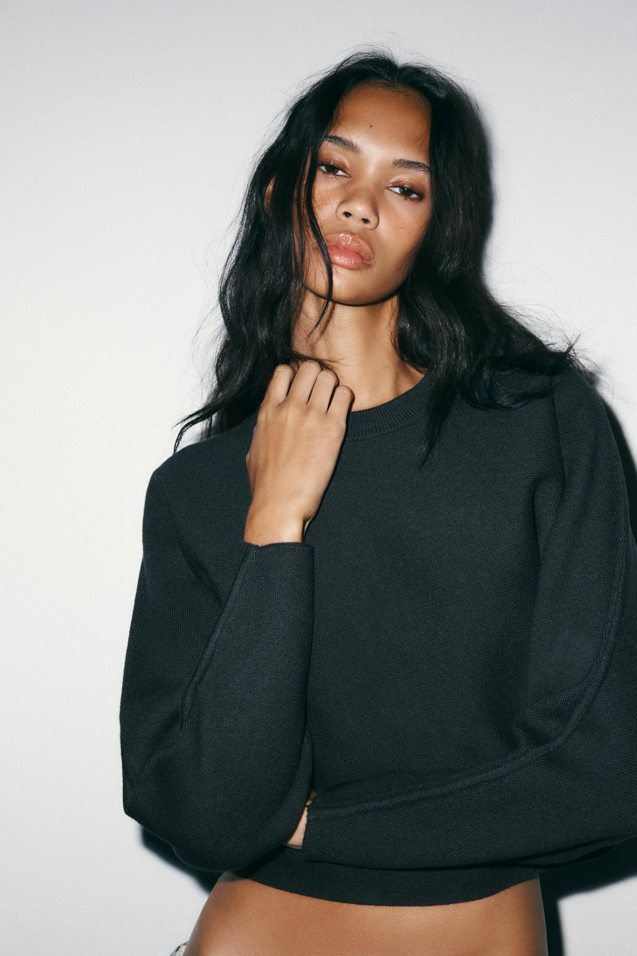 پلیور بافت ساده