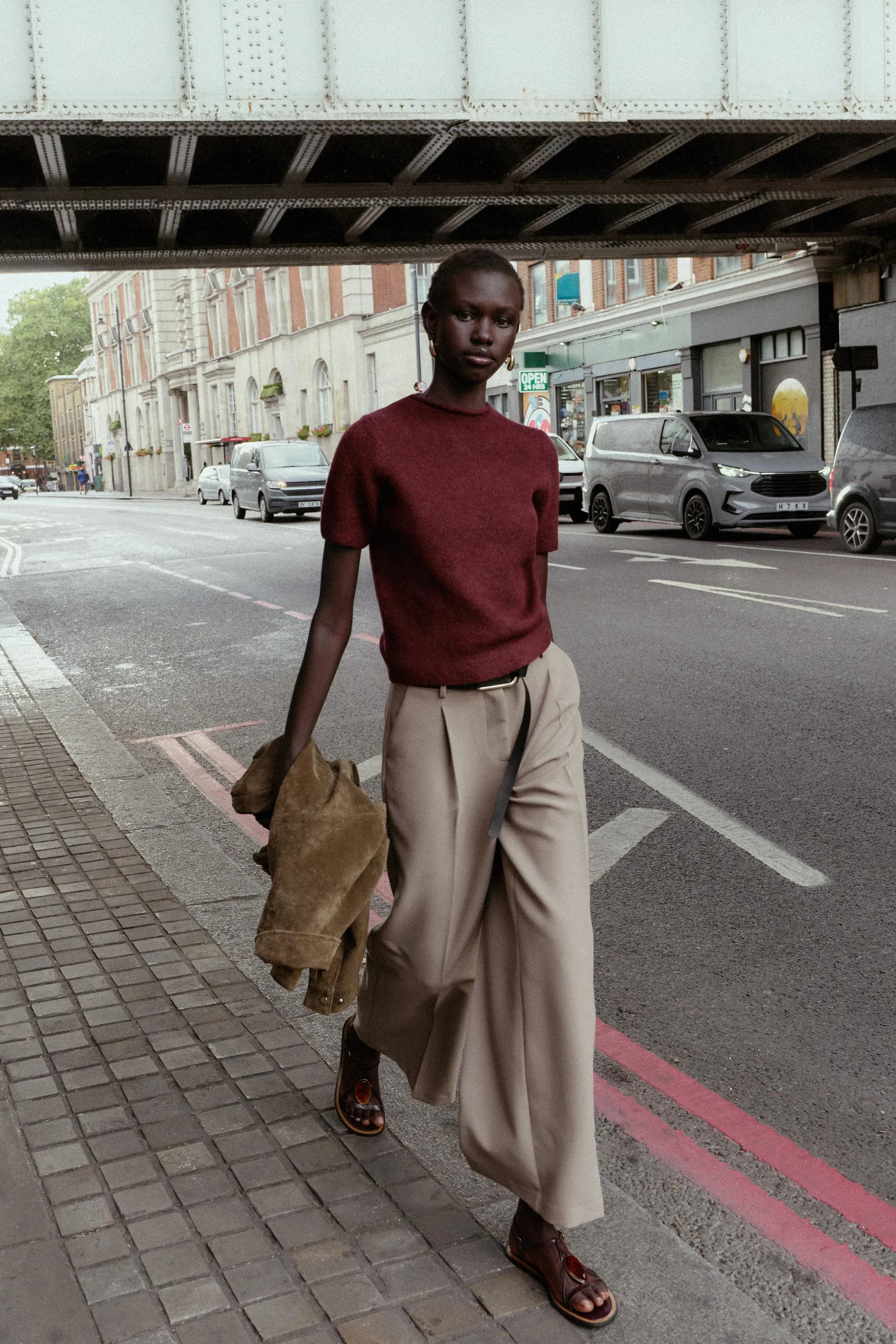 پلیور بافت آستین کوتاه