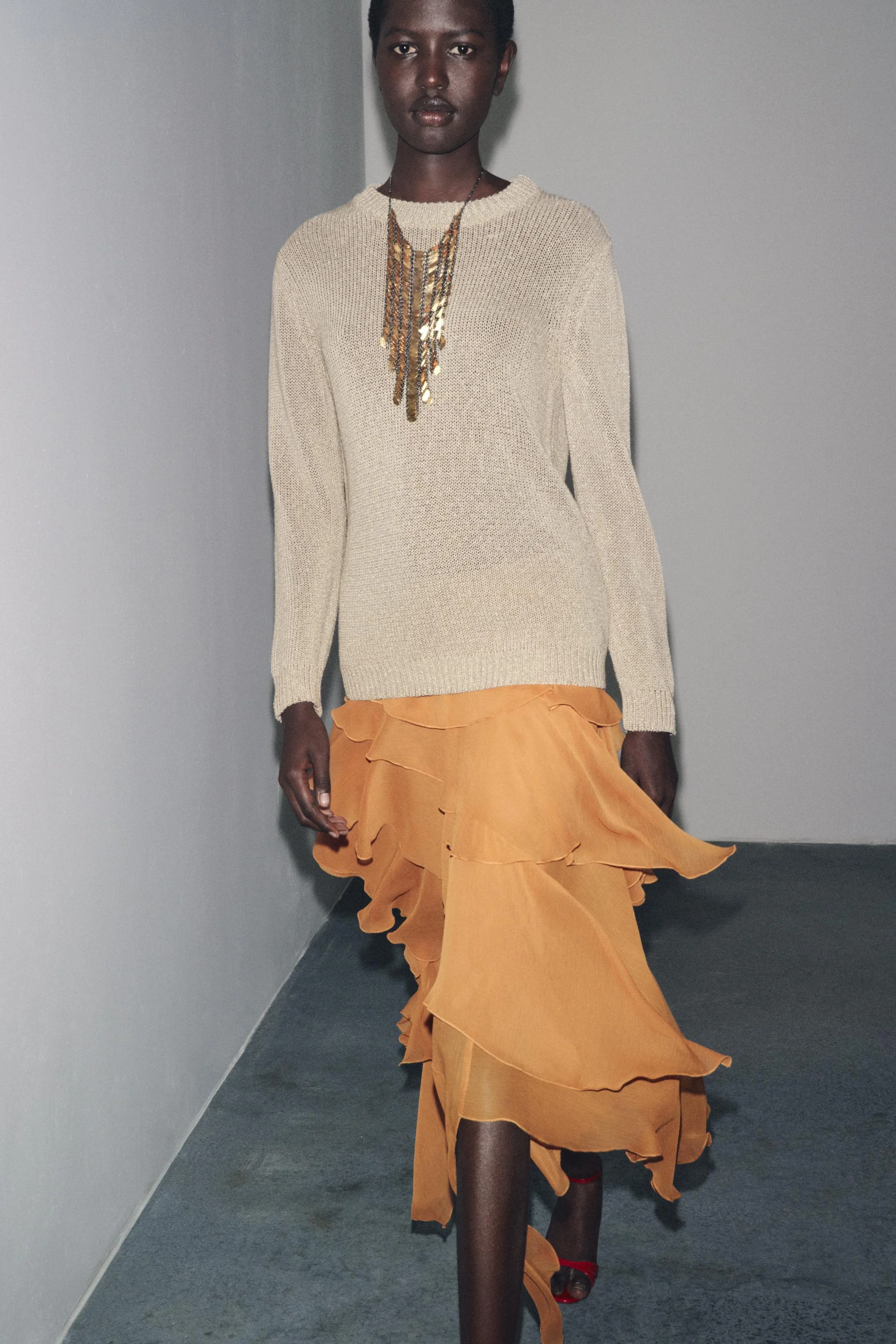 پلیور بافتنی ساده