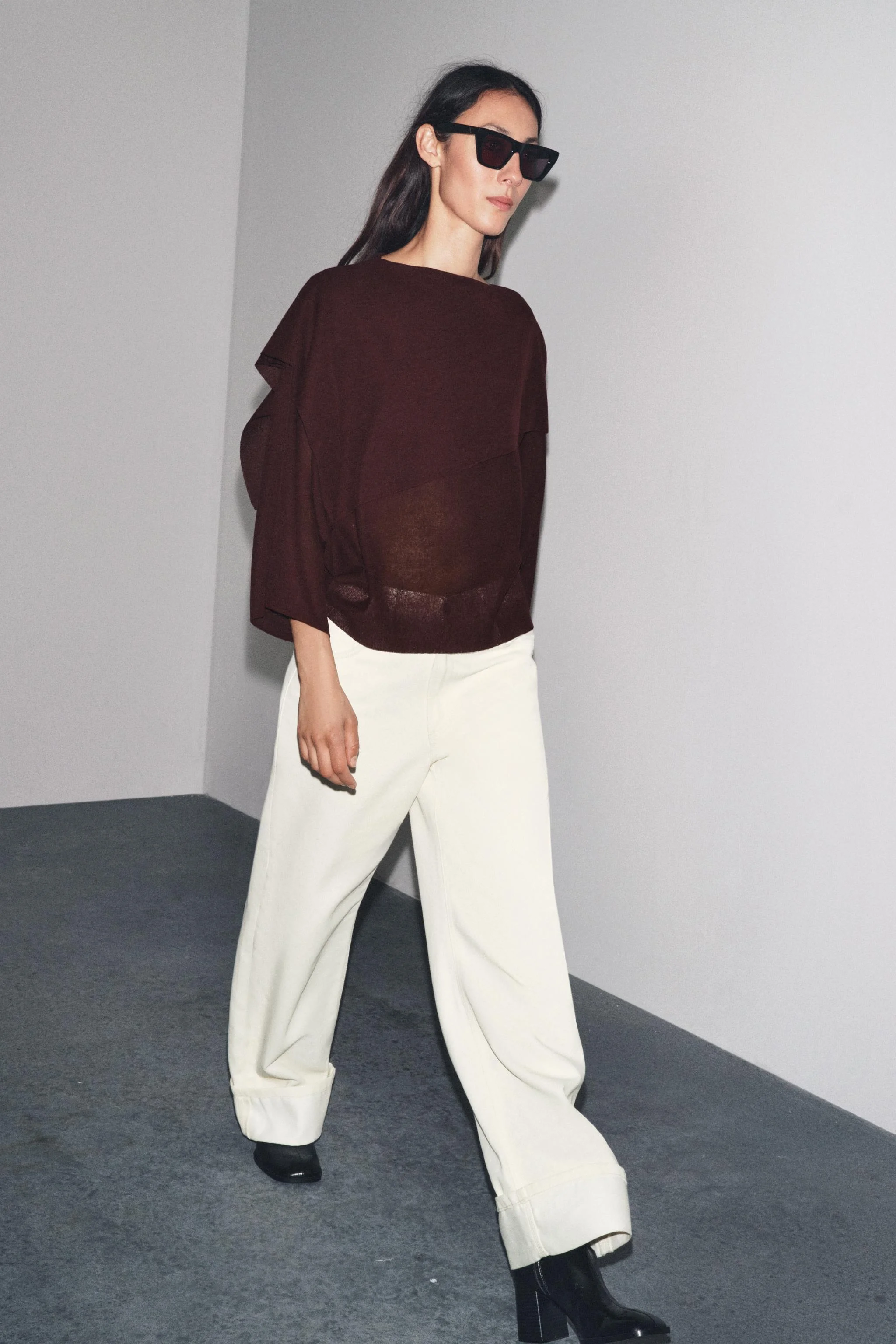 ژاکت کیپ بافت ساده