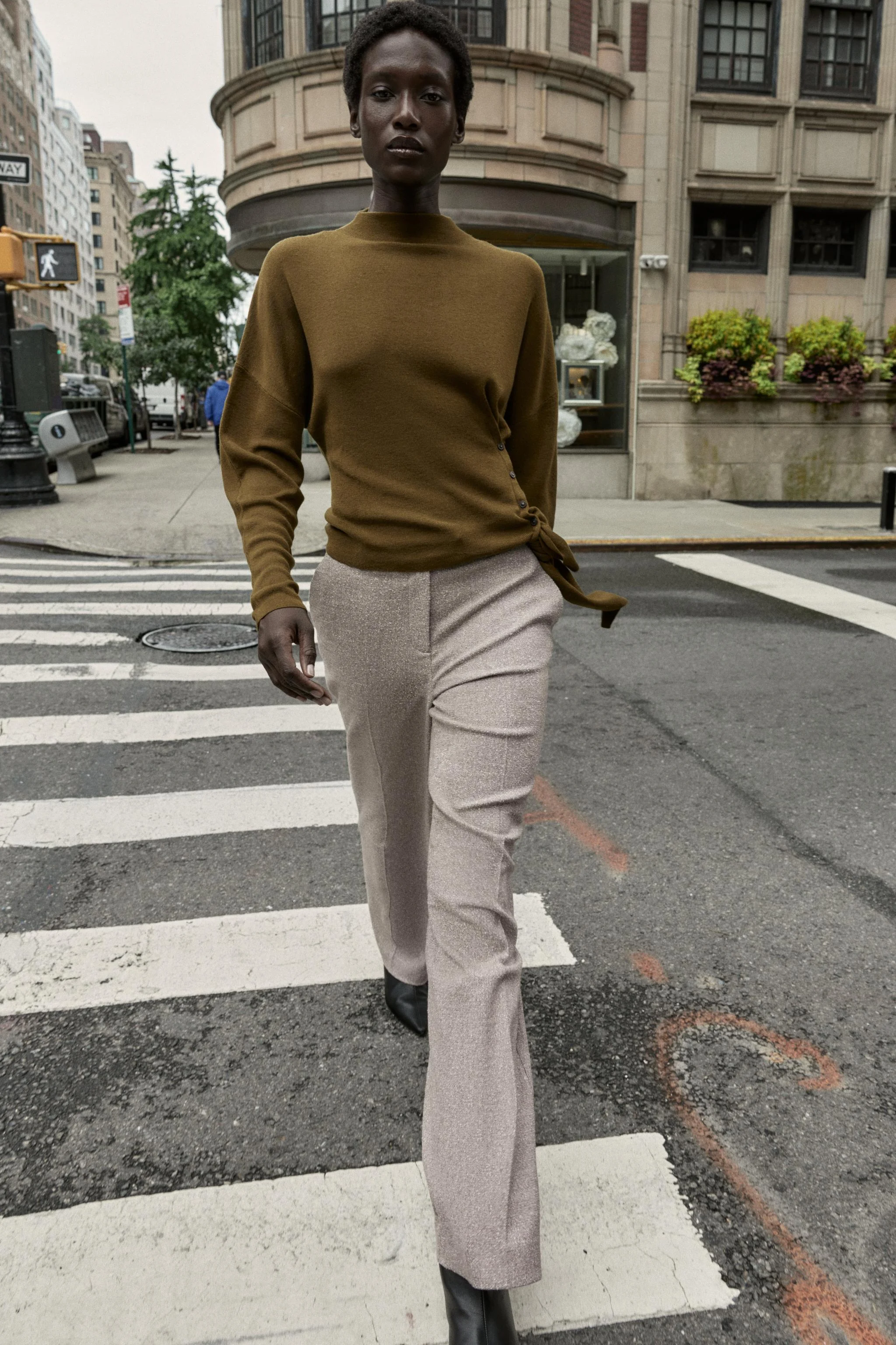 پلیور بافت گره دار