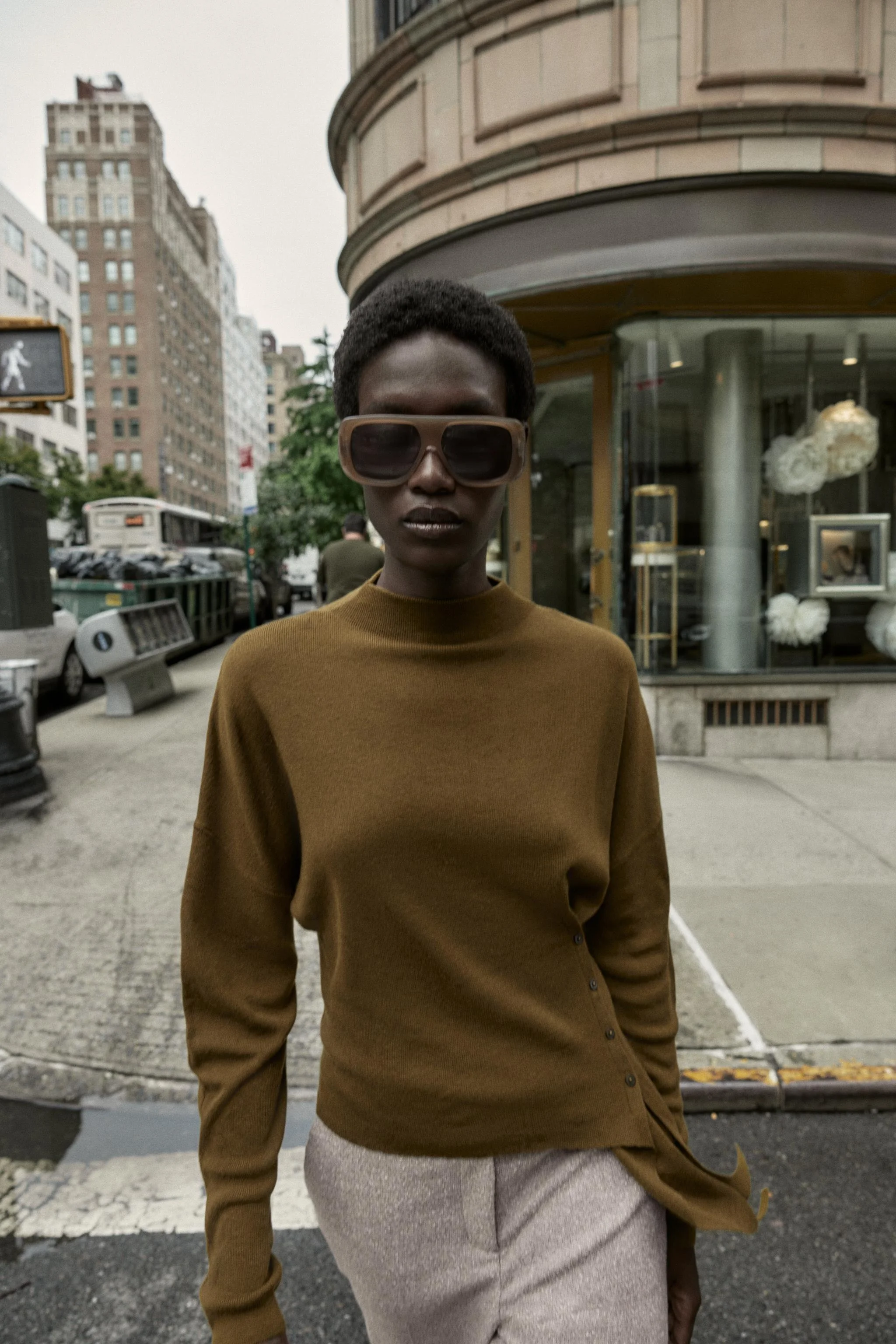 پلیور بافت گره دار پلیور بافت گره دار