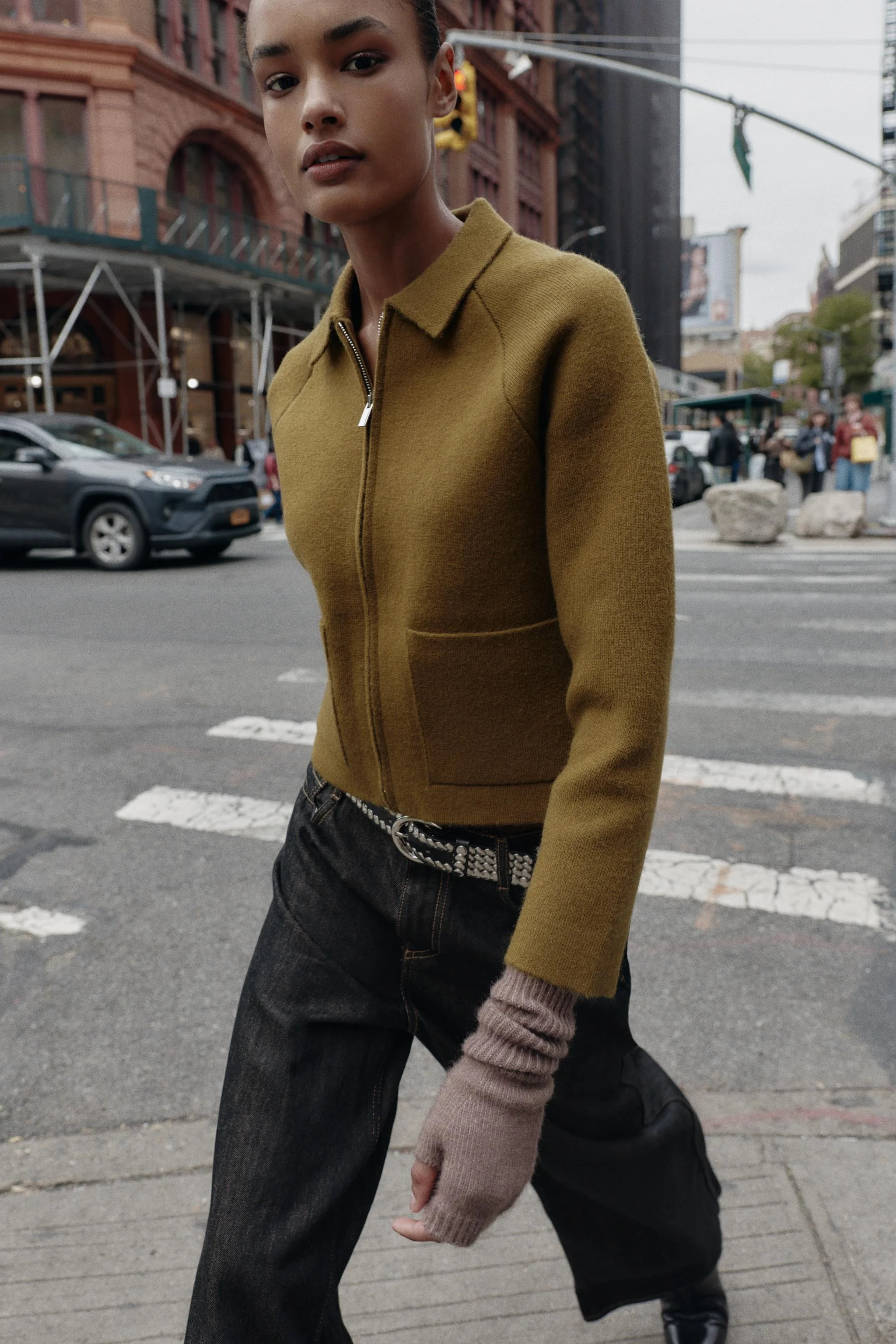 ژاکت زیپ دار ژاکت زیپ دار