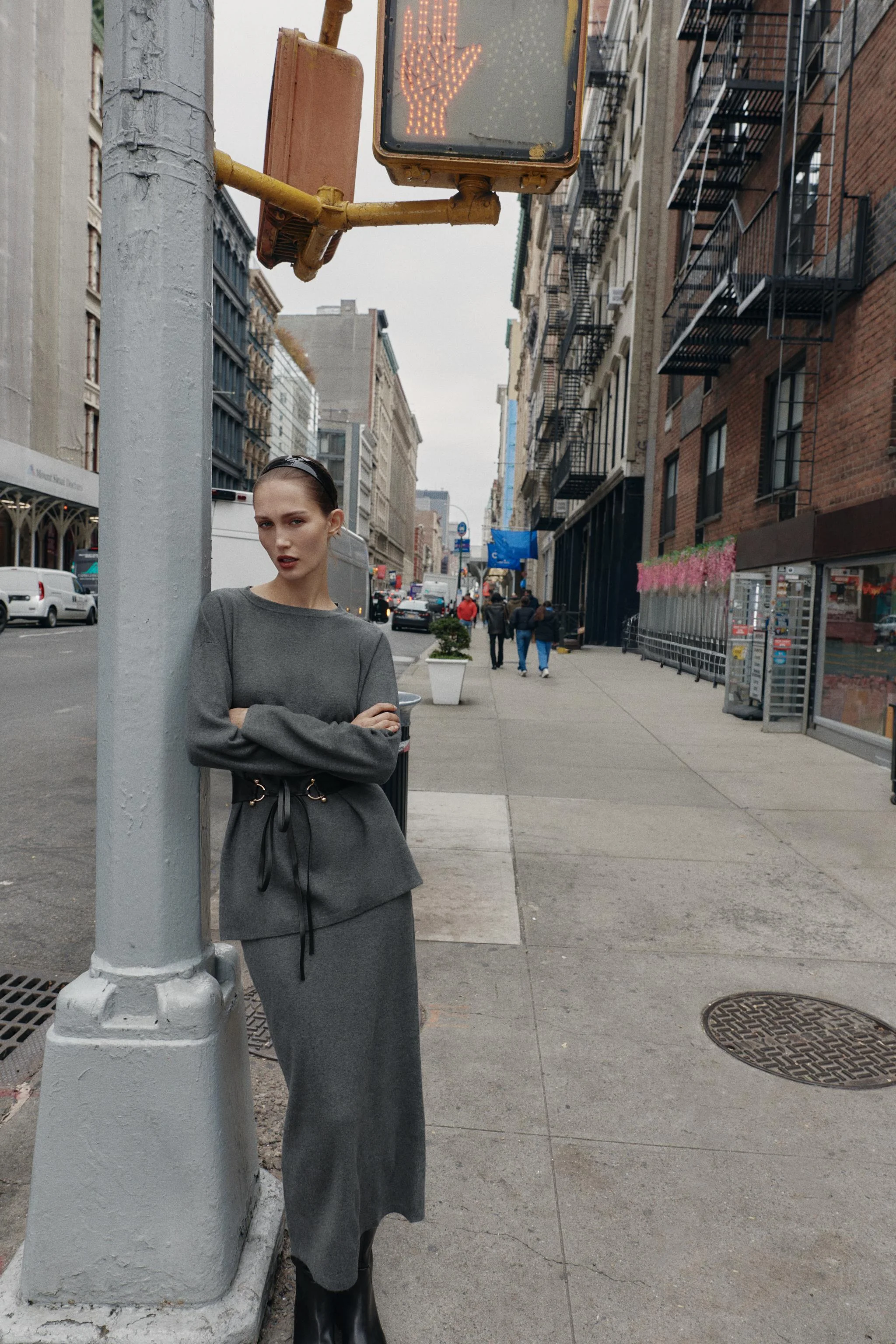 پلیور بافتنی نرم و ساده