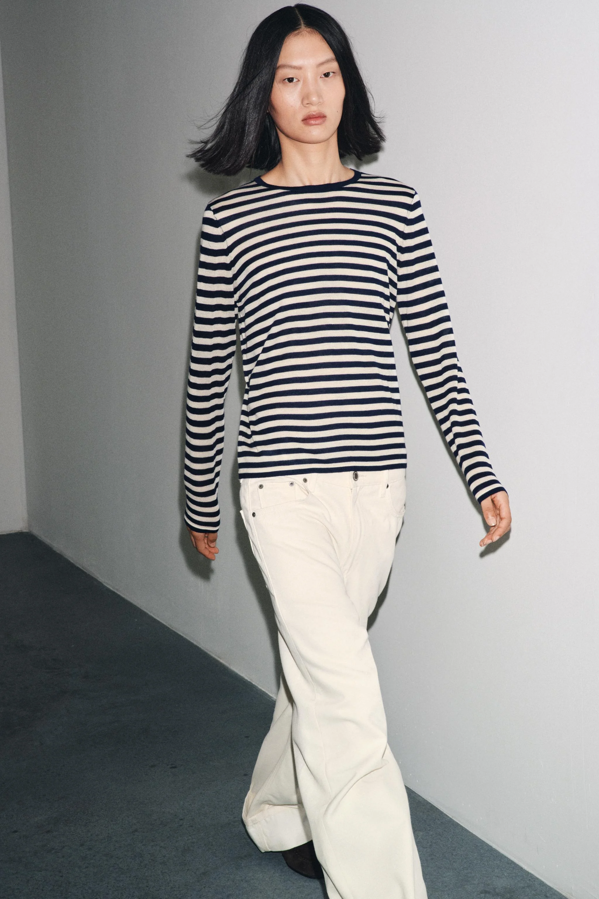 پلیور بافت راه راه