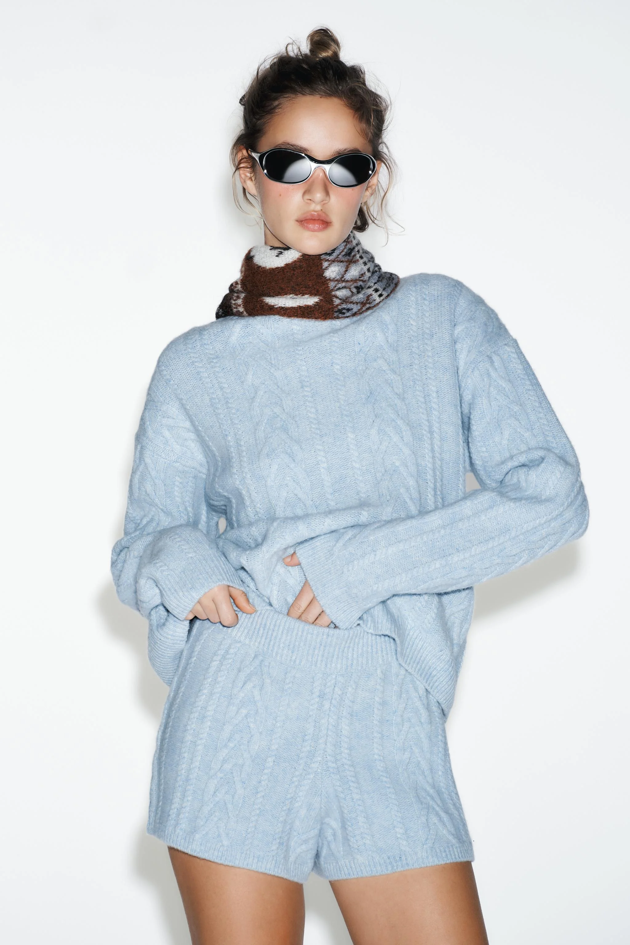 شورت بافتنی کشی پشمی مجموعه اسکی (80% پشم) شورت بافتنی کشی پشمی مجموعه اسکی (80% پشم)