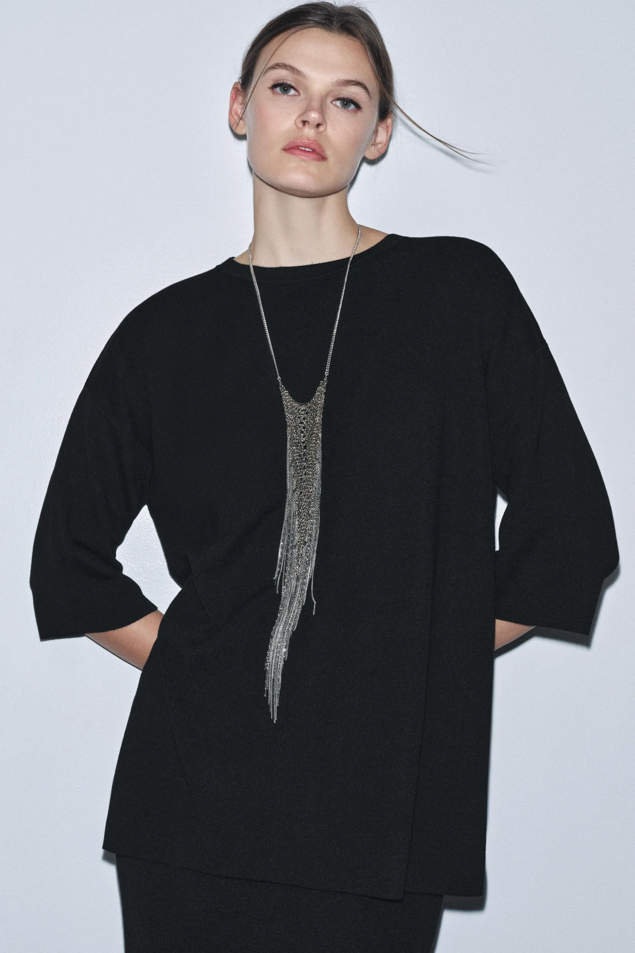 تاپ بافتنی سایز بزرگ تاپ بافتنی سایز بزرگ