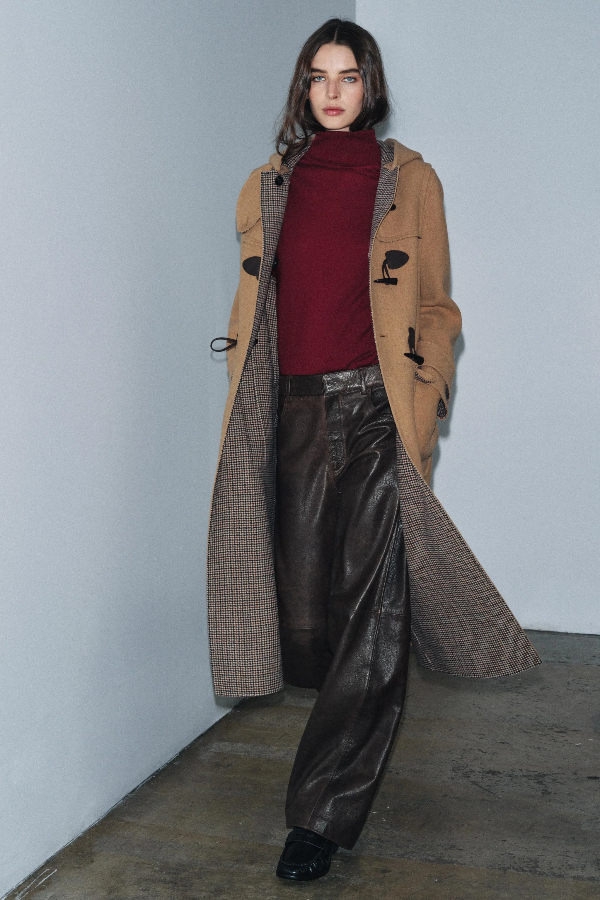 پلیور یقه اسکی پشمی