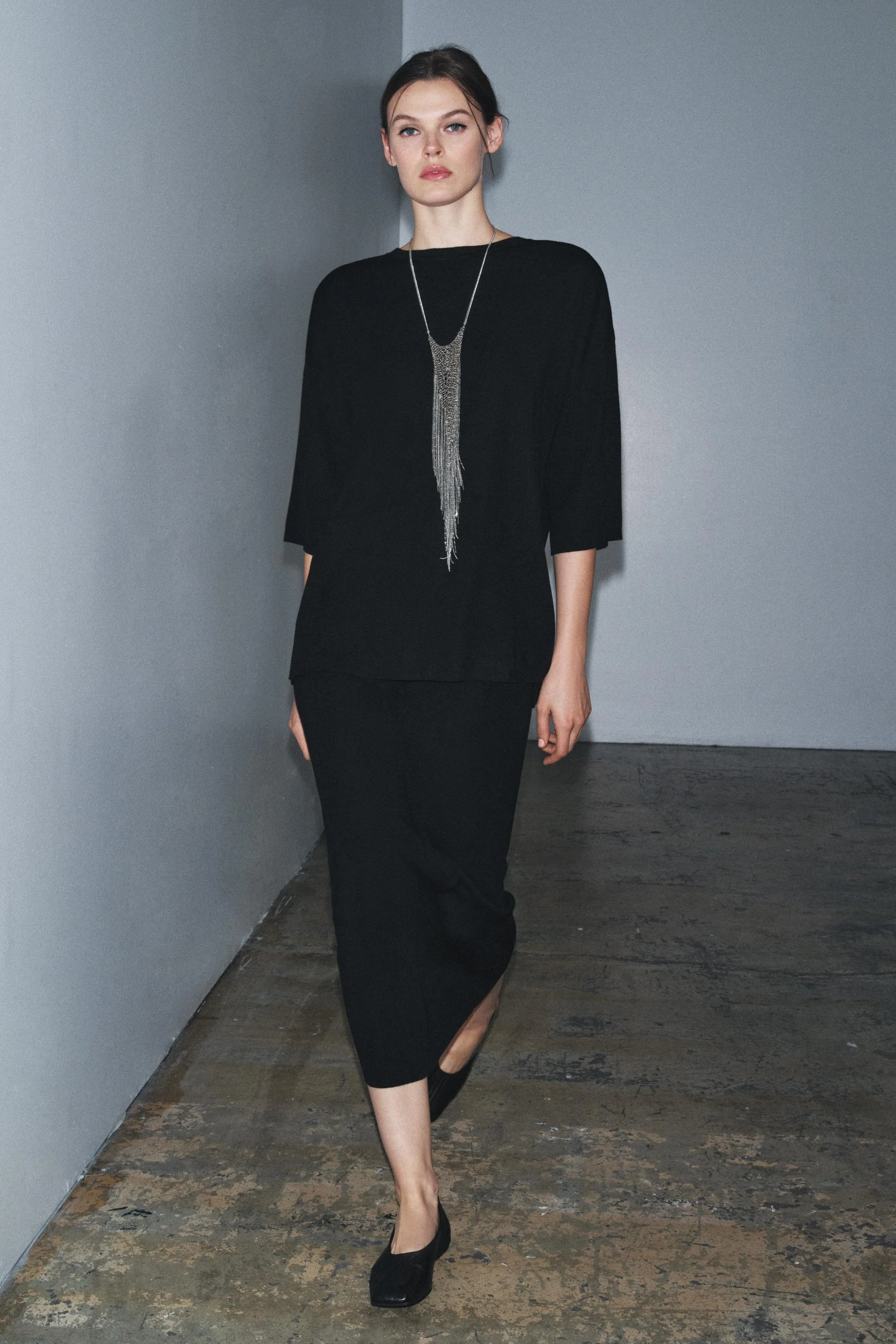 دامن میدی بافتنی