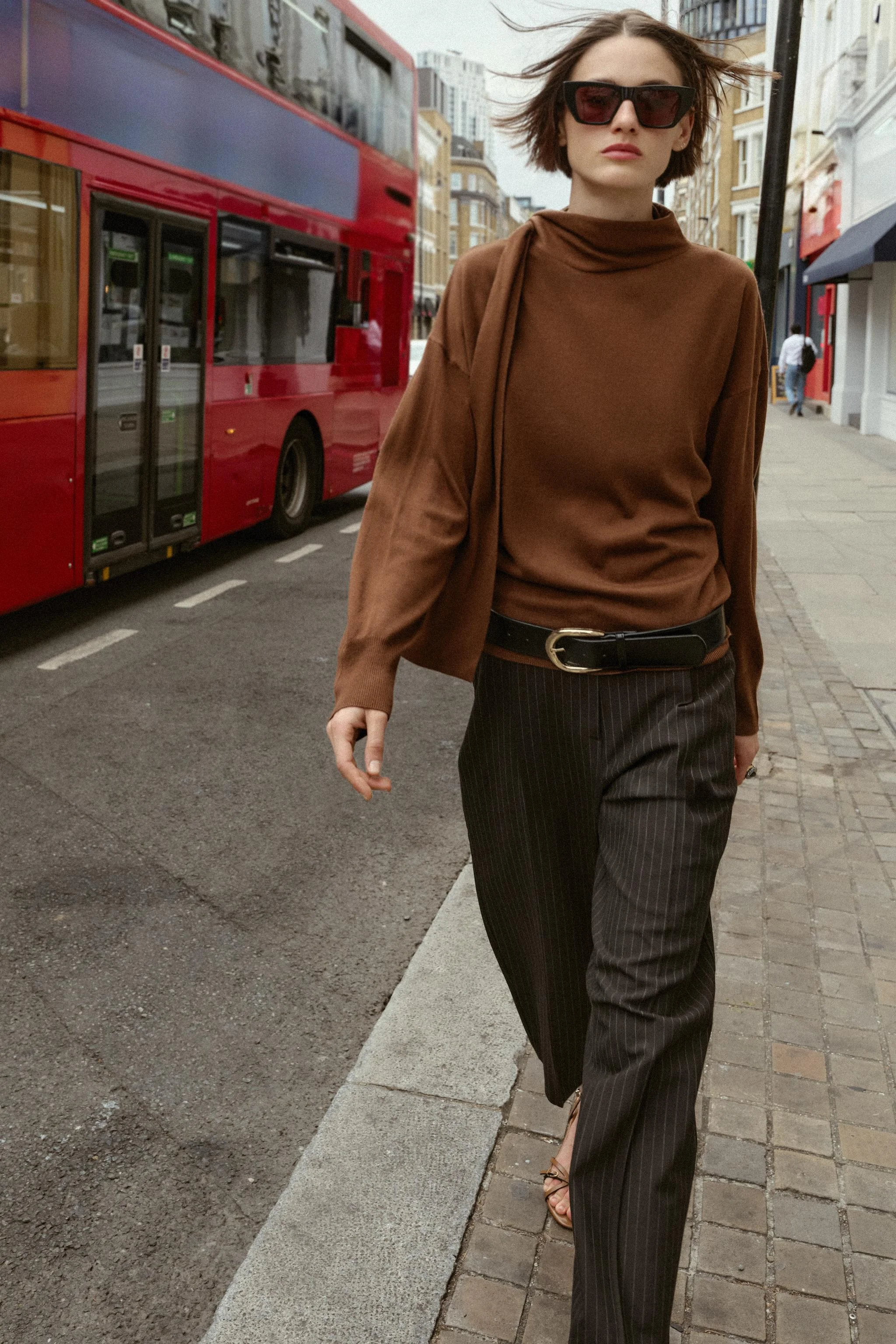 پلیور بافت ظریف پاپیونی