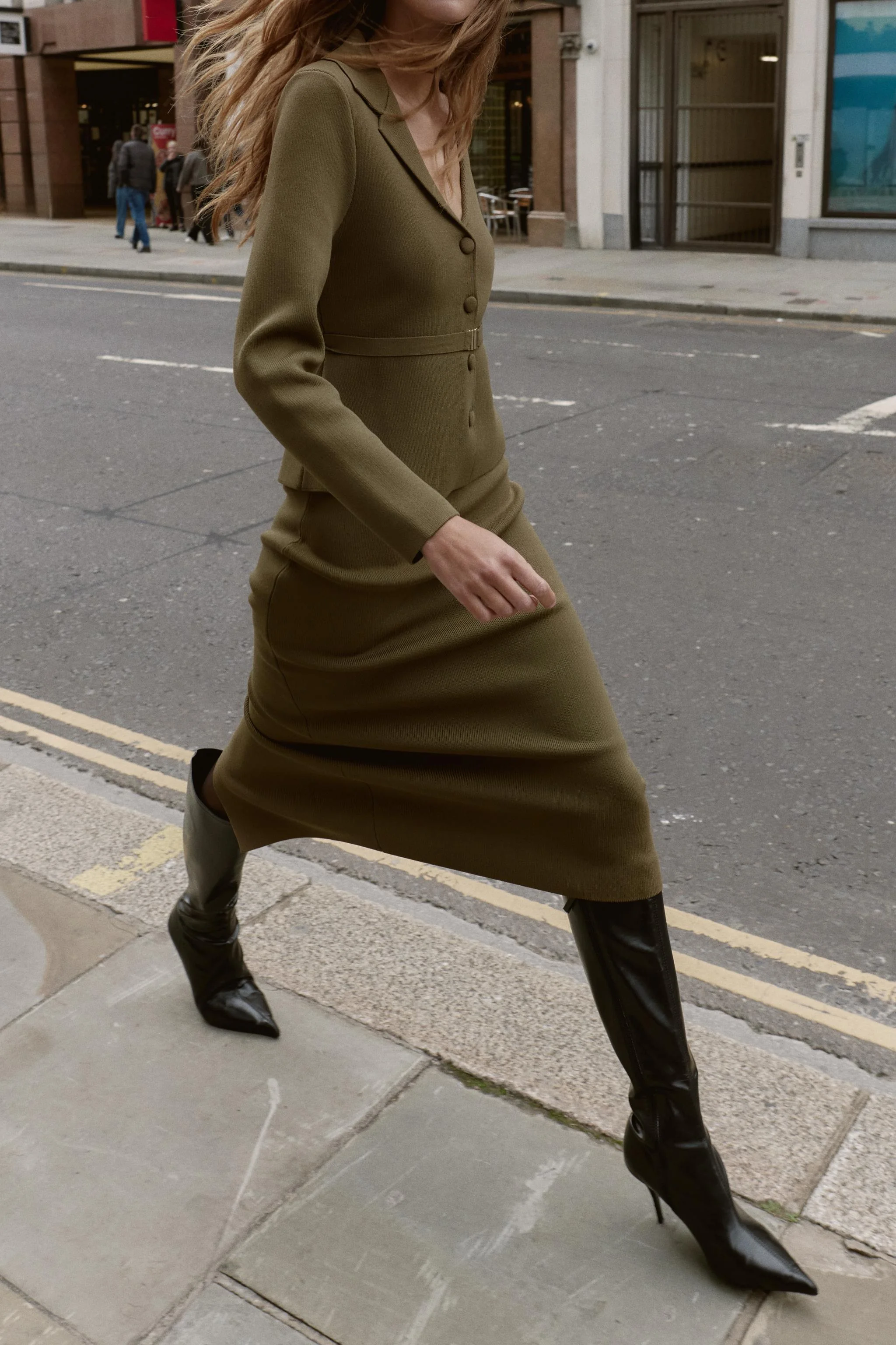 دامن میدی بافتنی لوله ای دامن میدی بافتنی لوله ای