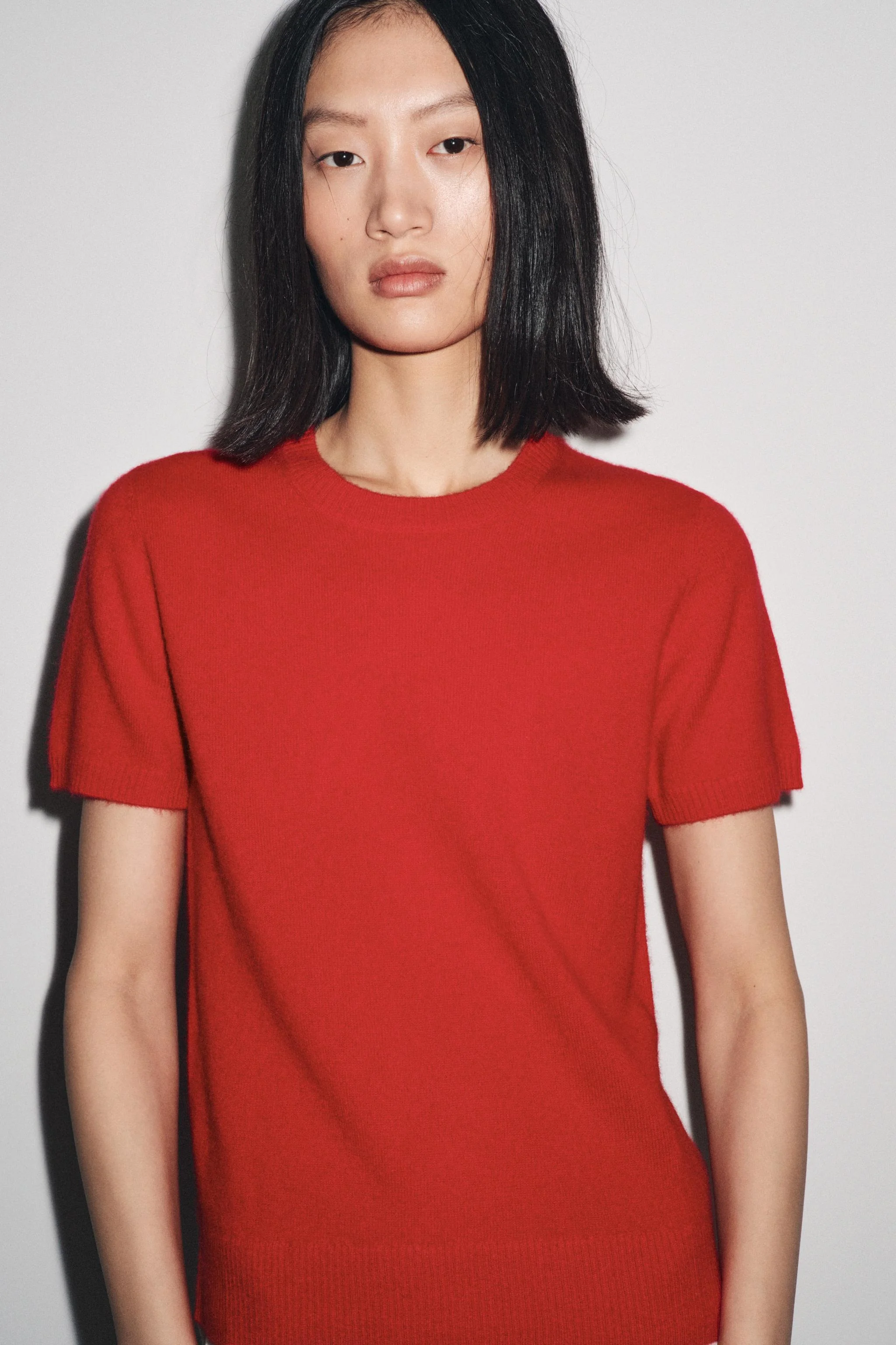 پلیور آستین کوتاه 100% کشمیر پلیور آستین کوتاه 100% کشمیر