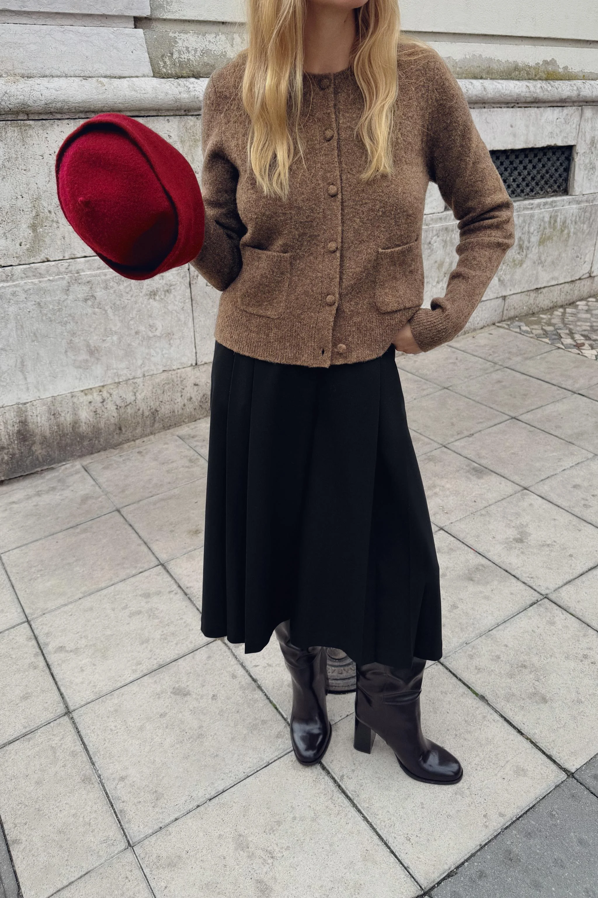 ژاکت بافتنی دکمه دار ژاکت بافتنی دکمه دار