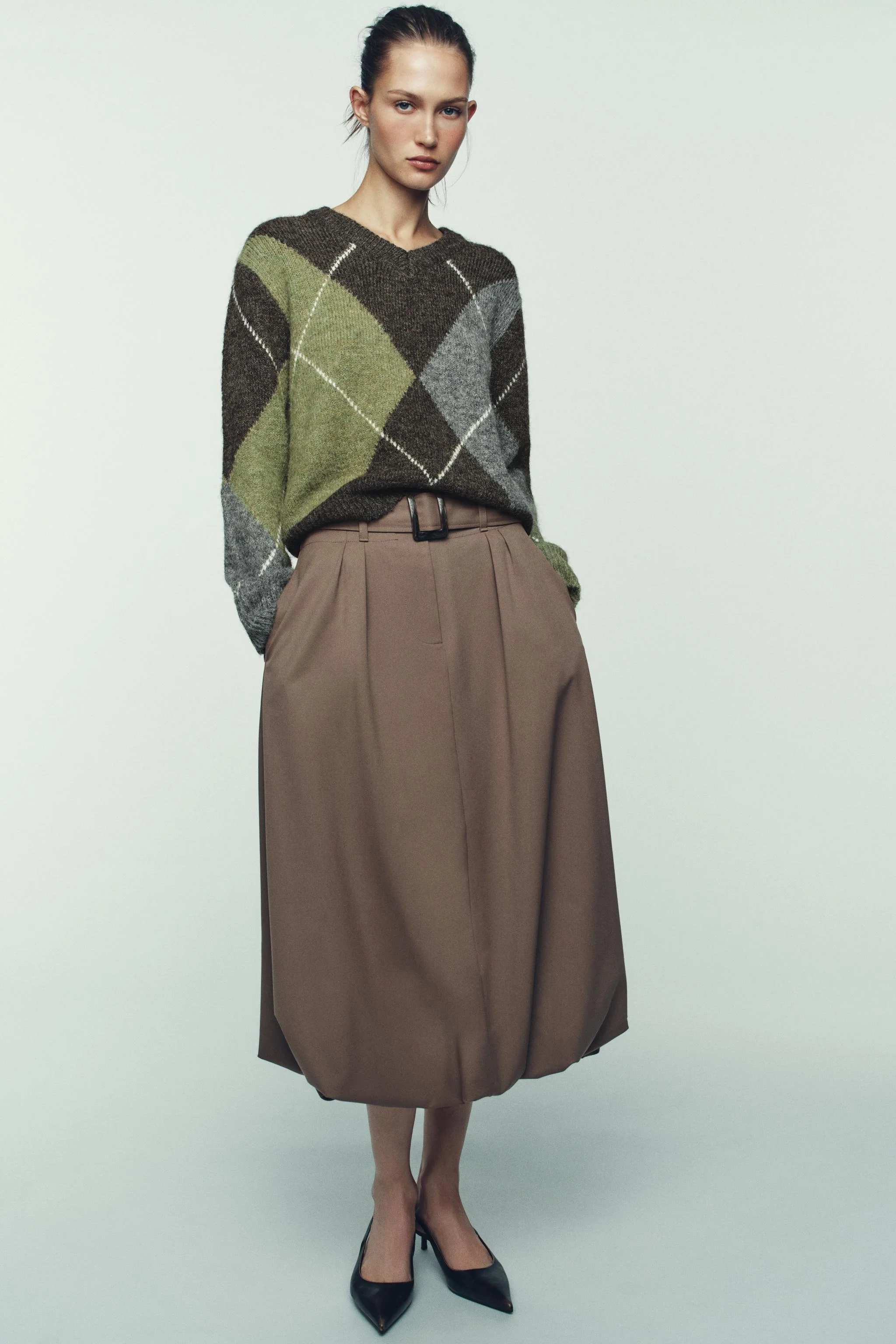 پلیور بافت الماسی پلیور بافت الماسی