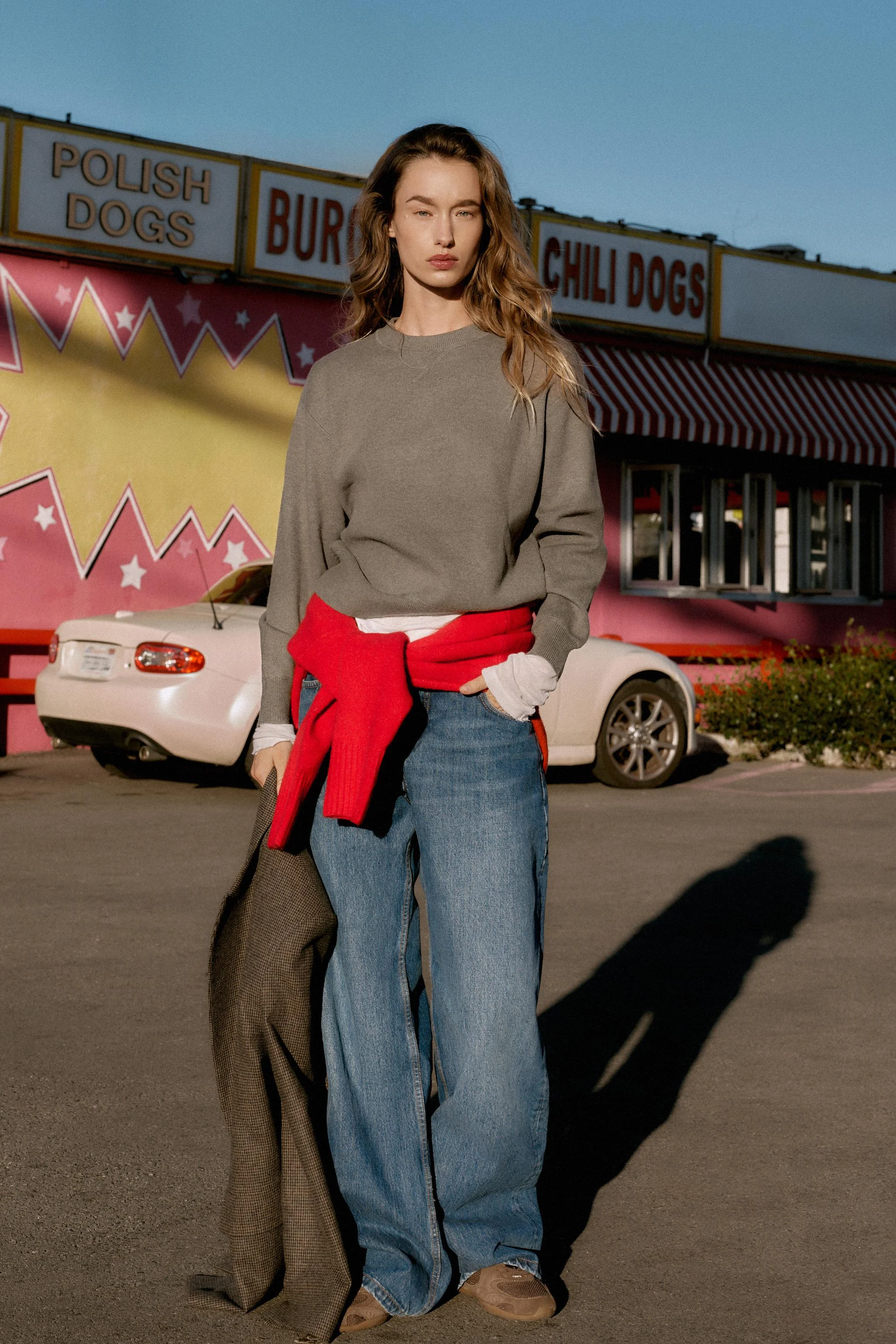 پلیور بافت ساده