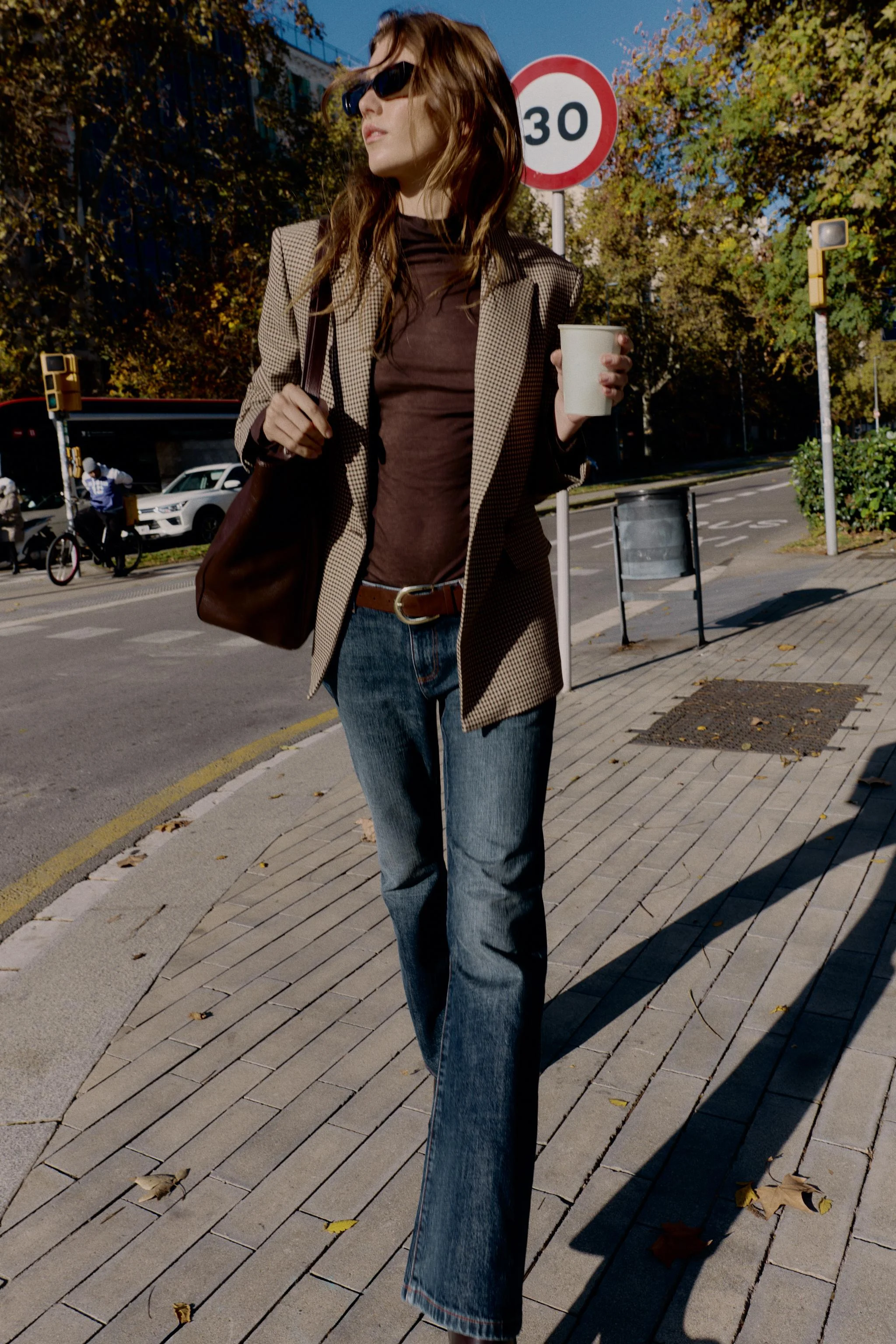 کت بلیزر اورسایز دکمه دوبل کت بلیزر اورسایز دکمه دوبل