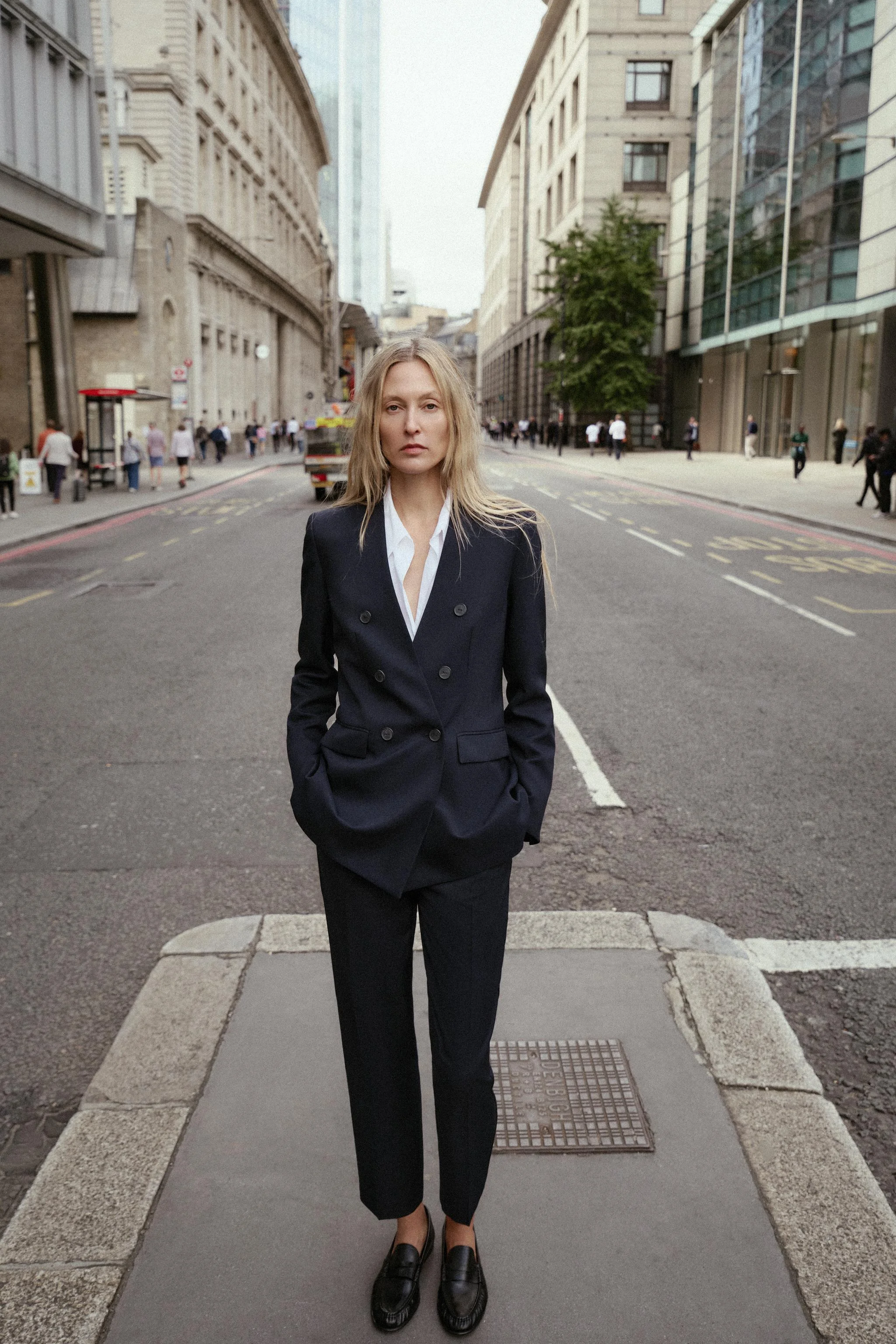 کت بلیزر بدون یقه