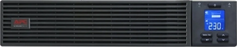 منبع تغذیه بدون وقفه آنلاین ایزی APC SRVS RM 1000VA، بسته باتری با زمان کارکرد طولانی، کیت ریل، ولتاژ خروجی 230 ولت، ظرفیت توان 800 وات، ارتفاع رک 4U، مشکی | SRV1KRILRK