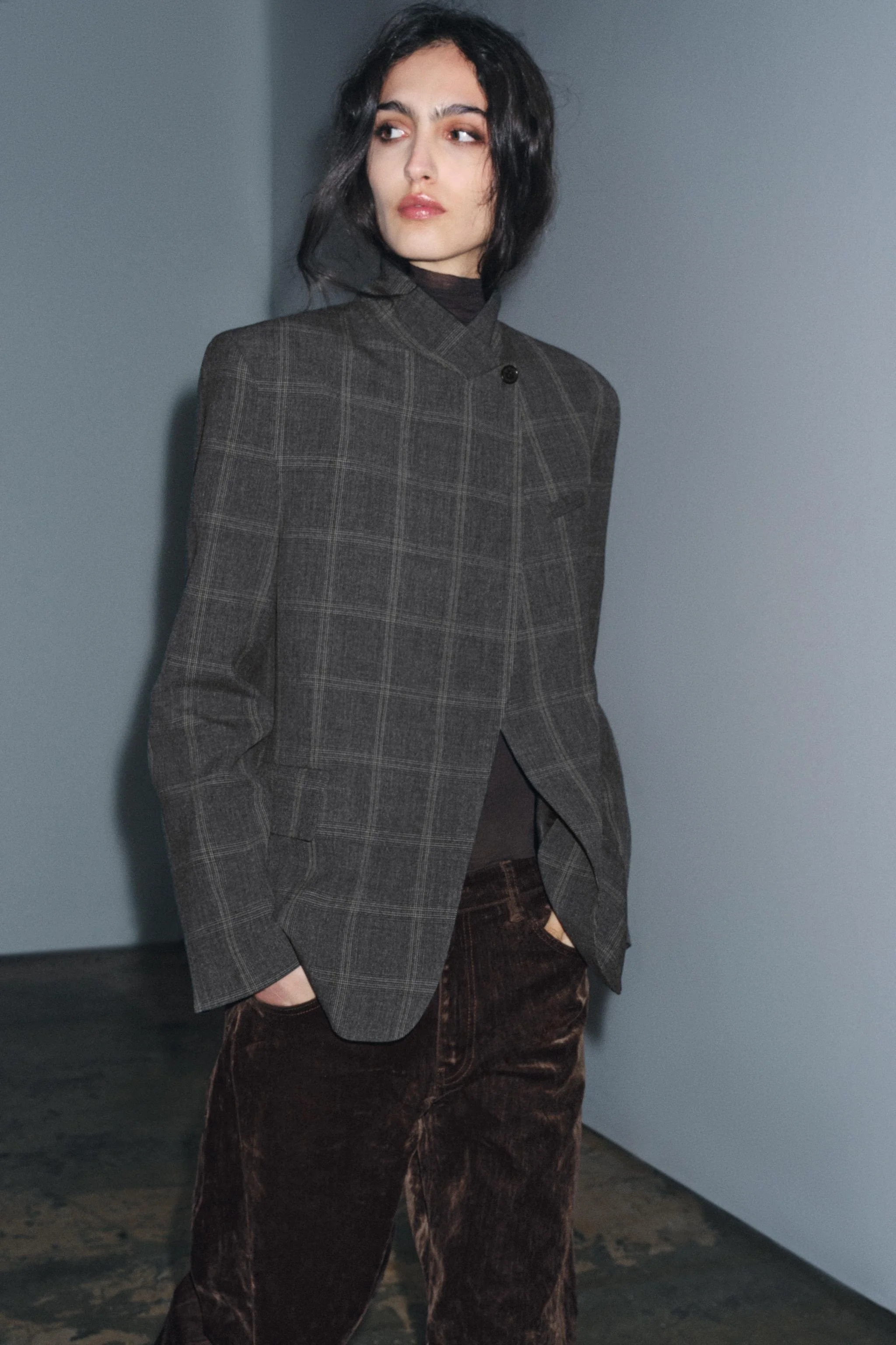 کت بلیزر چهارخانه زنانه زارا، کالکشن