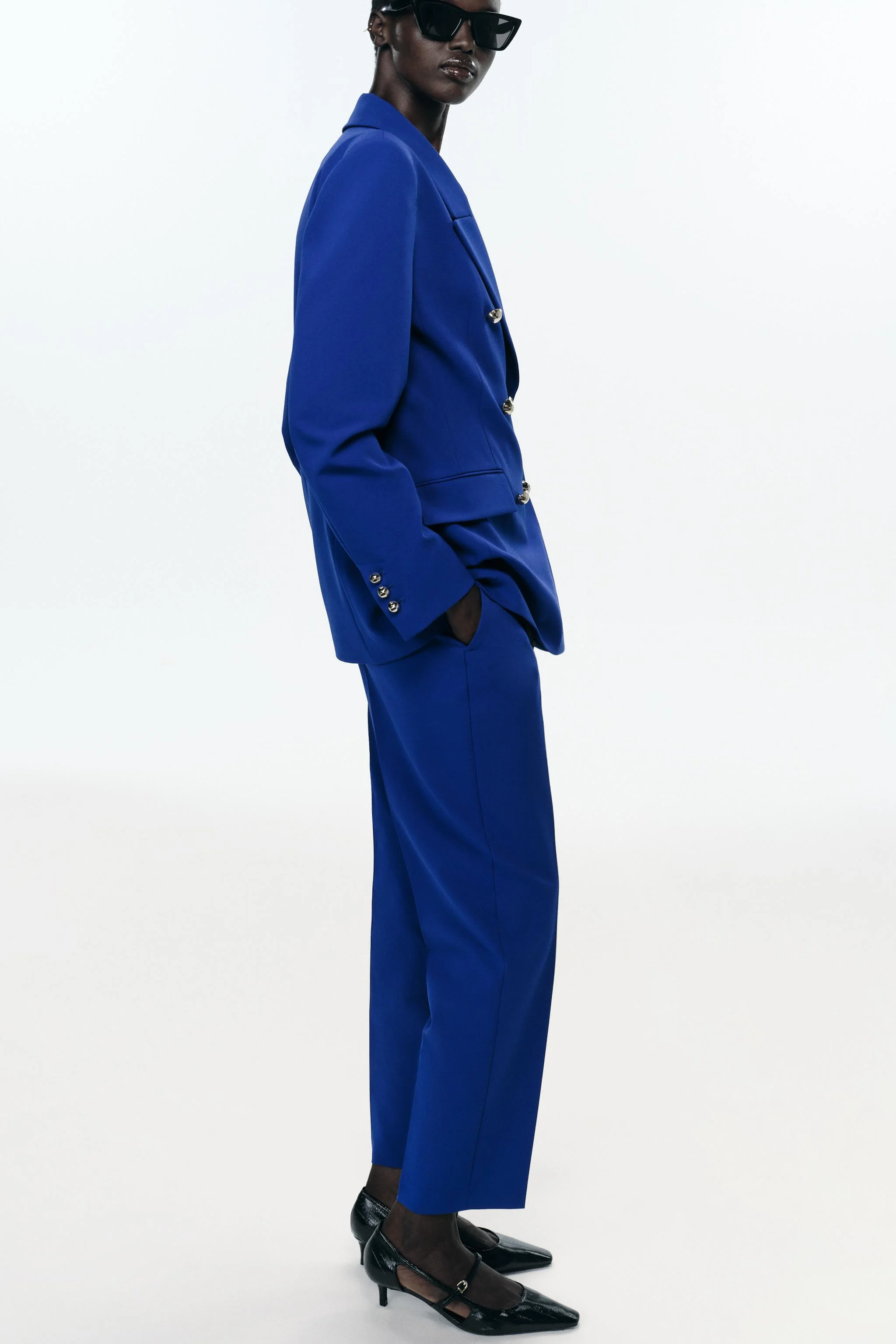 بلیزر دکمه دوبل با اپل