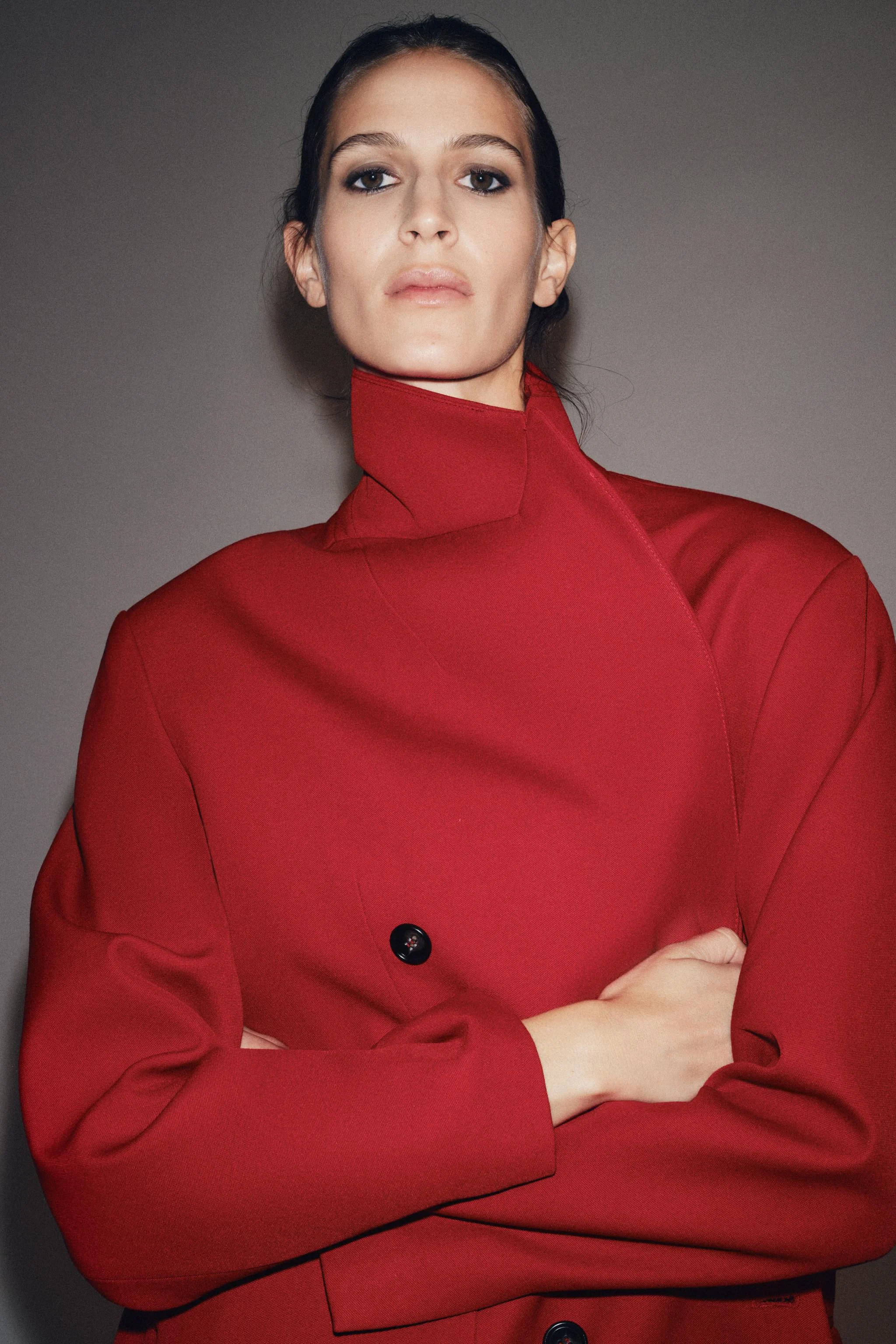 کت بلیزر زنانه دبل برست از کالکشن ZW