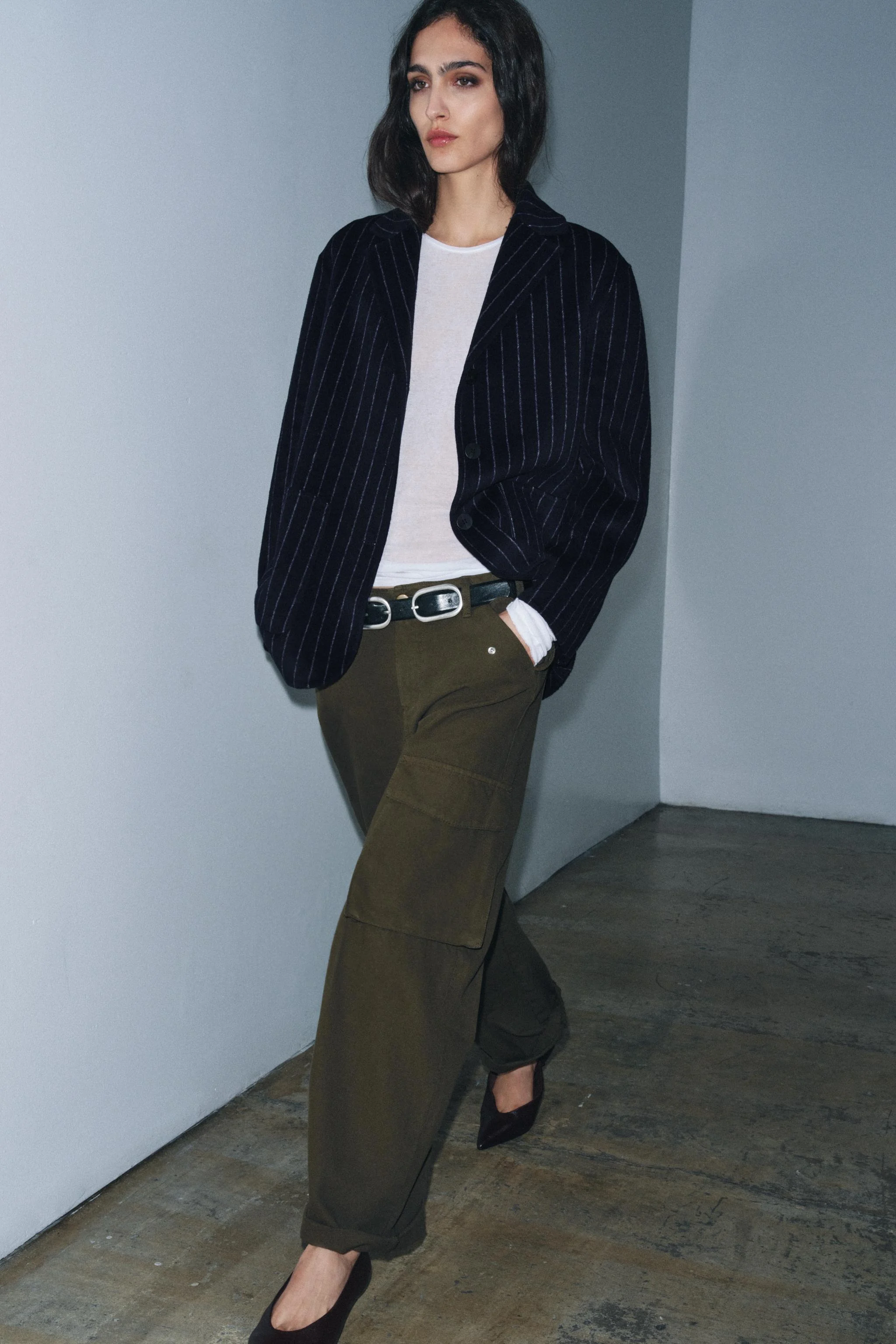 کت تک زنانه با ترکیب پشم ZW COLLECTION