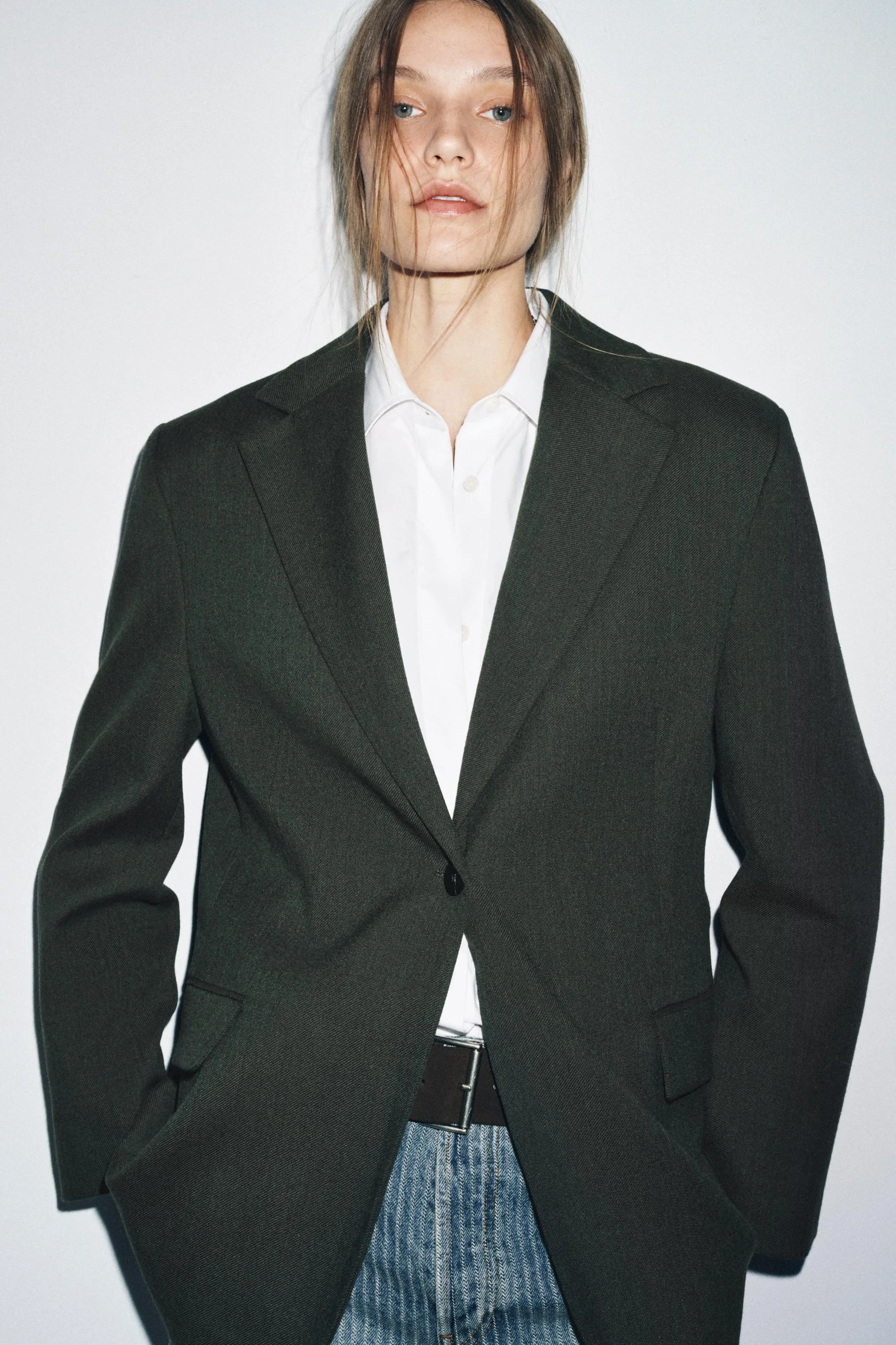 کت بلیزر پشمی بزرگ ZW COLLECTION