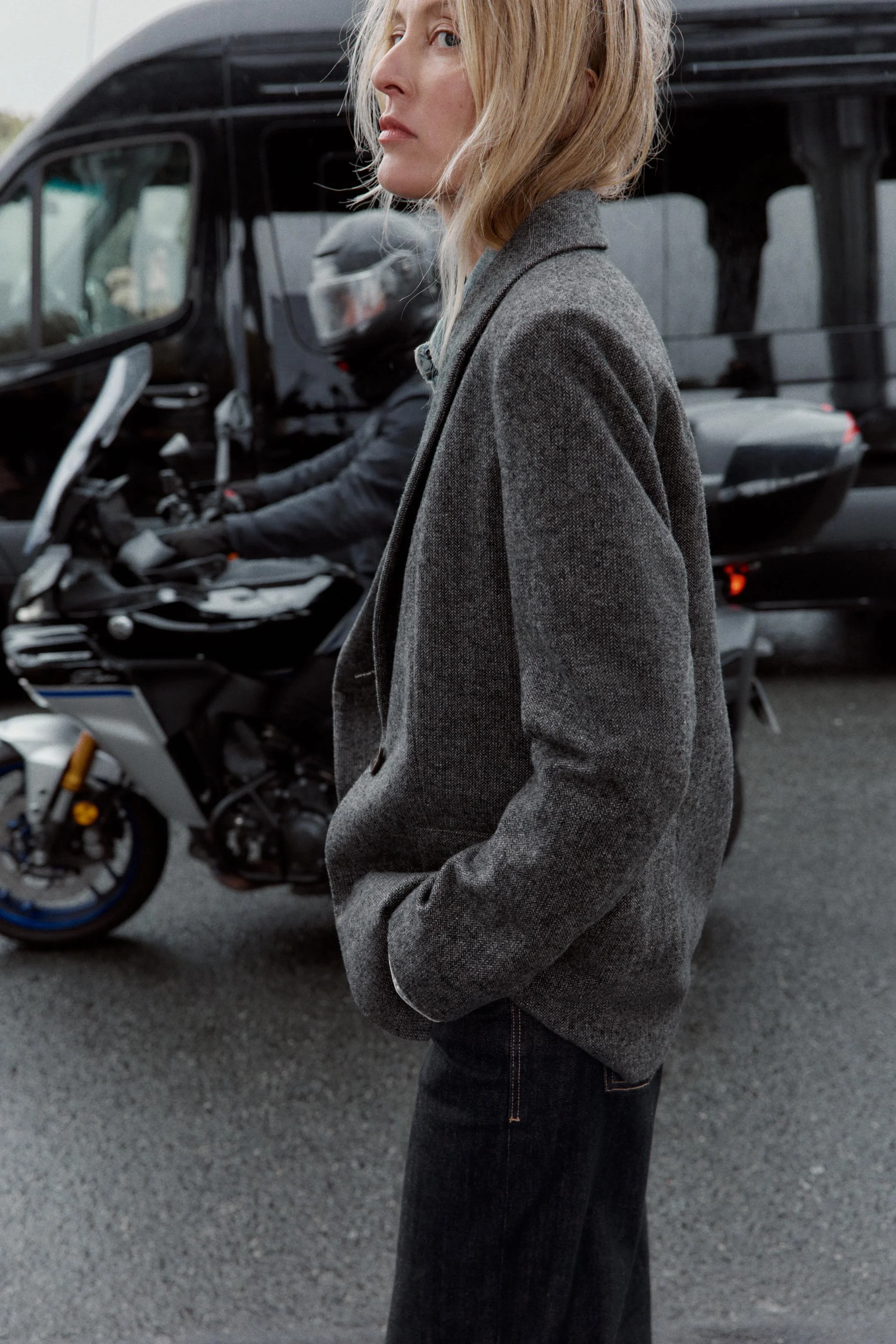 کت پشمی طرح شاه‌ماهی