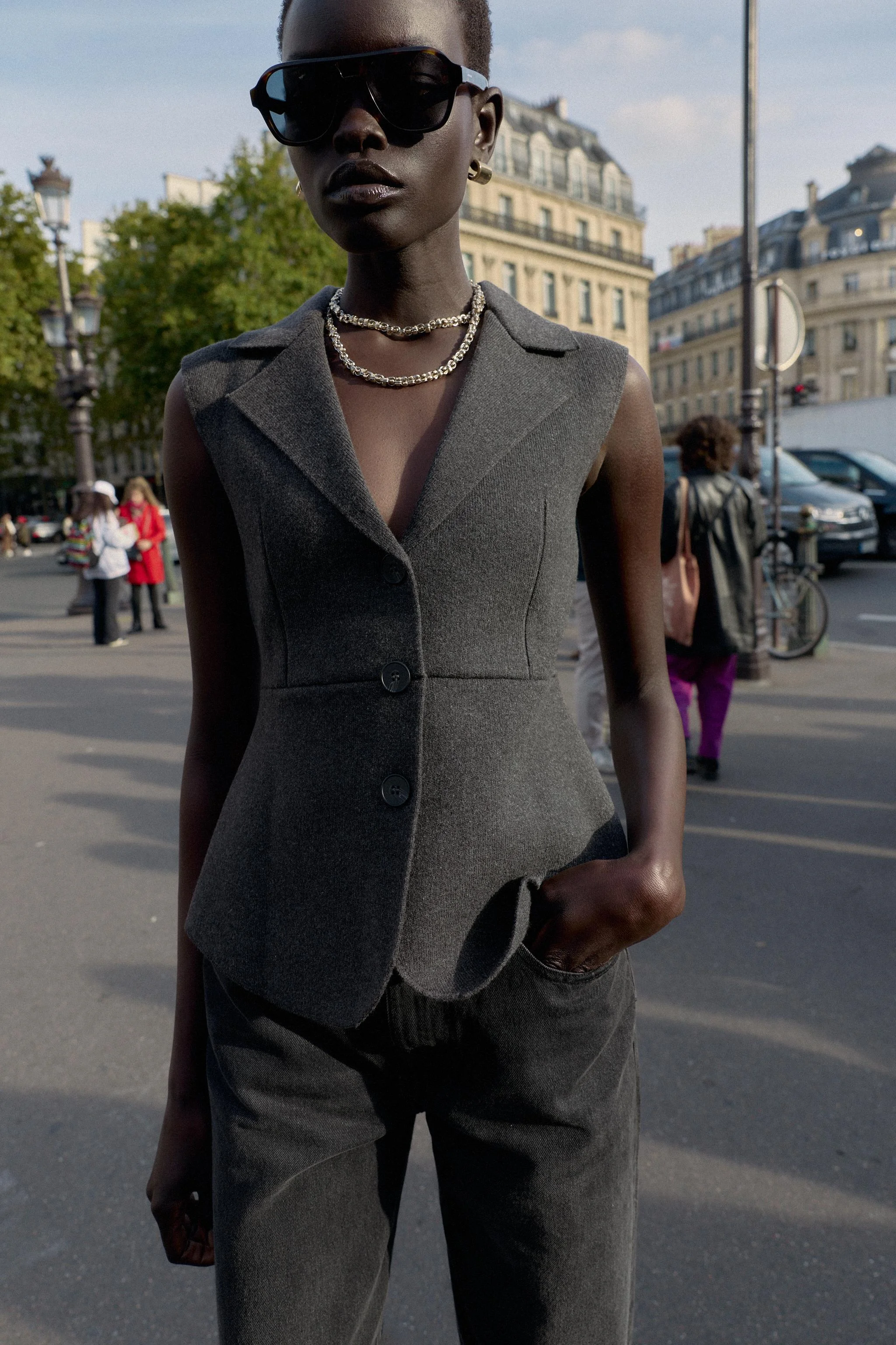 جلیقه بافتنی سفارشی