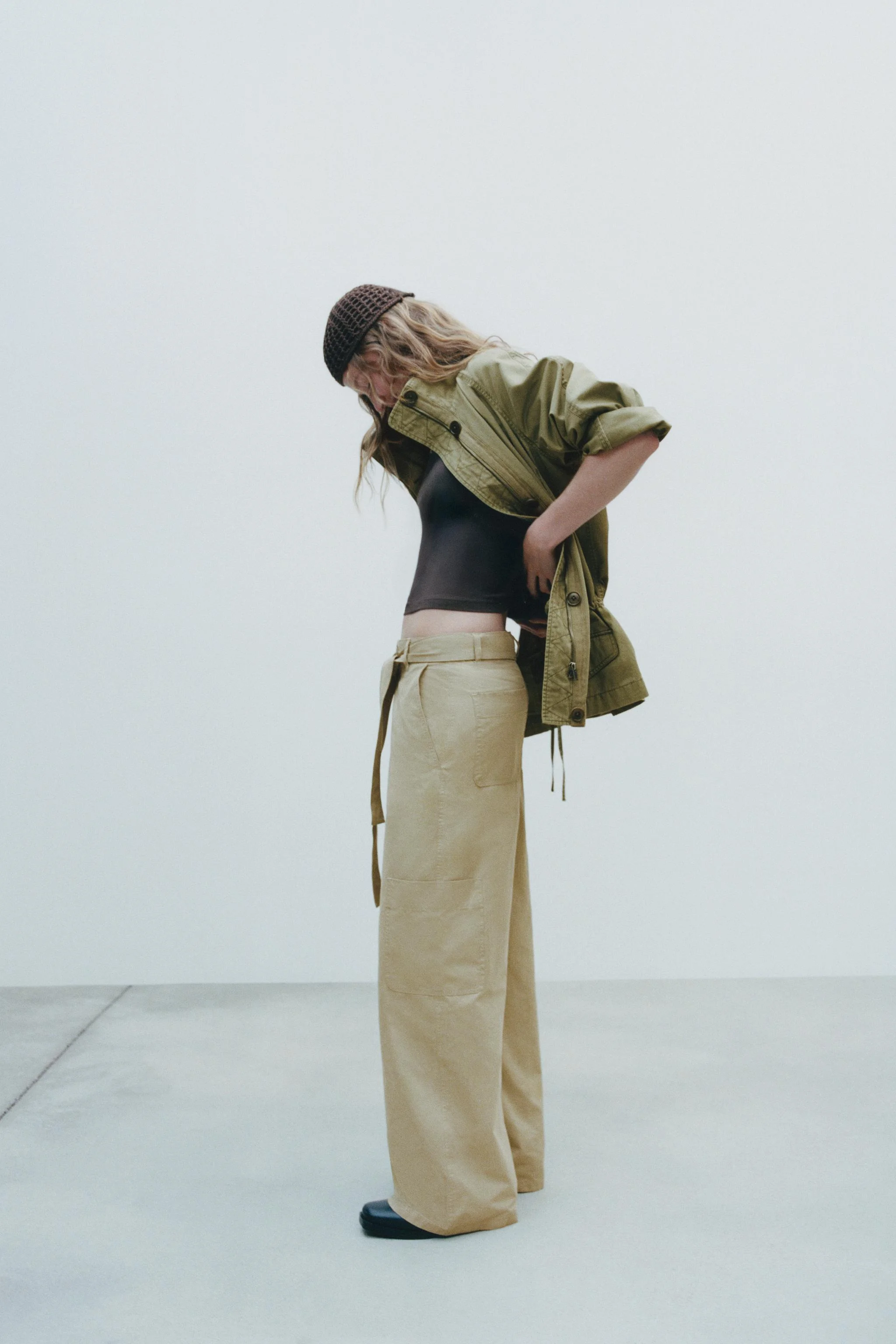 کت با جیب های بزرگ