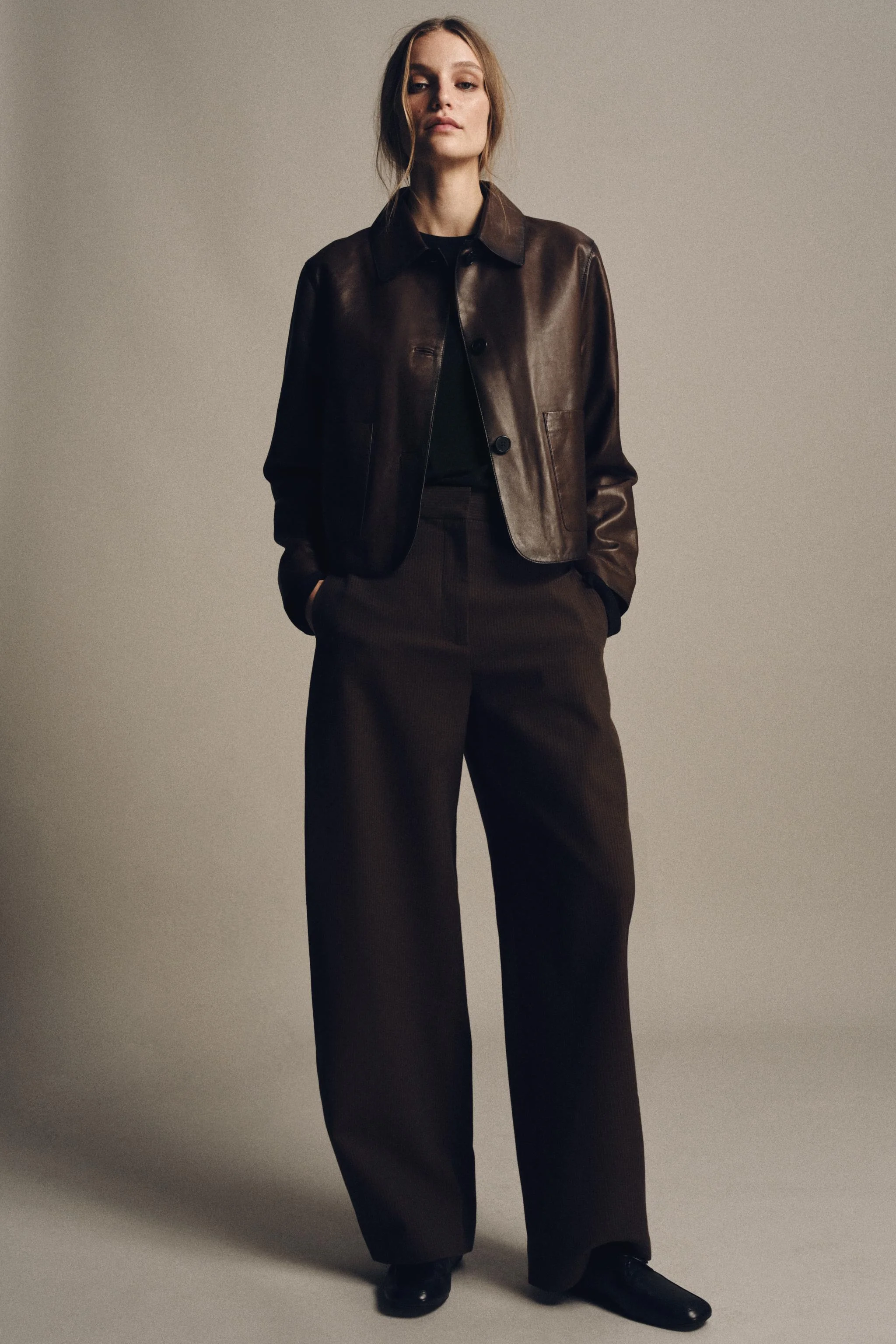 کت چرمی مینیمال ZW COLLECTION نسخه محدود