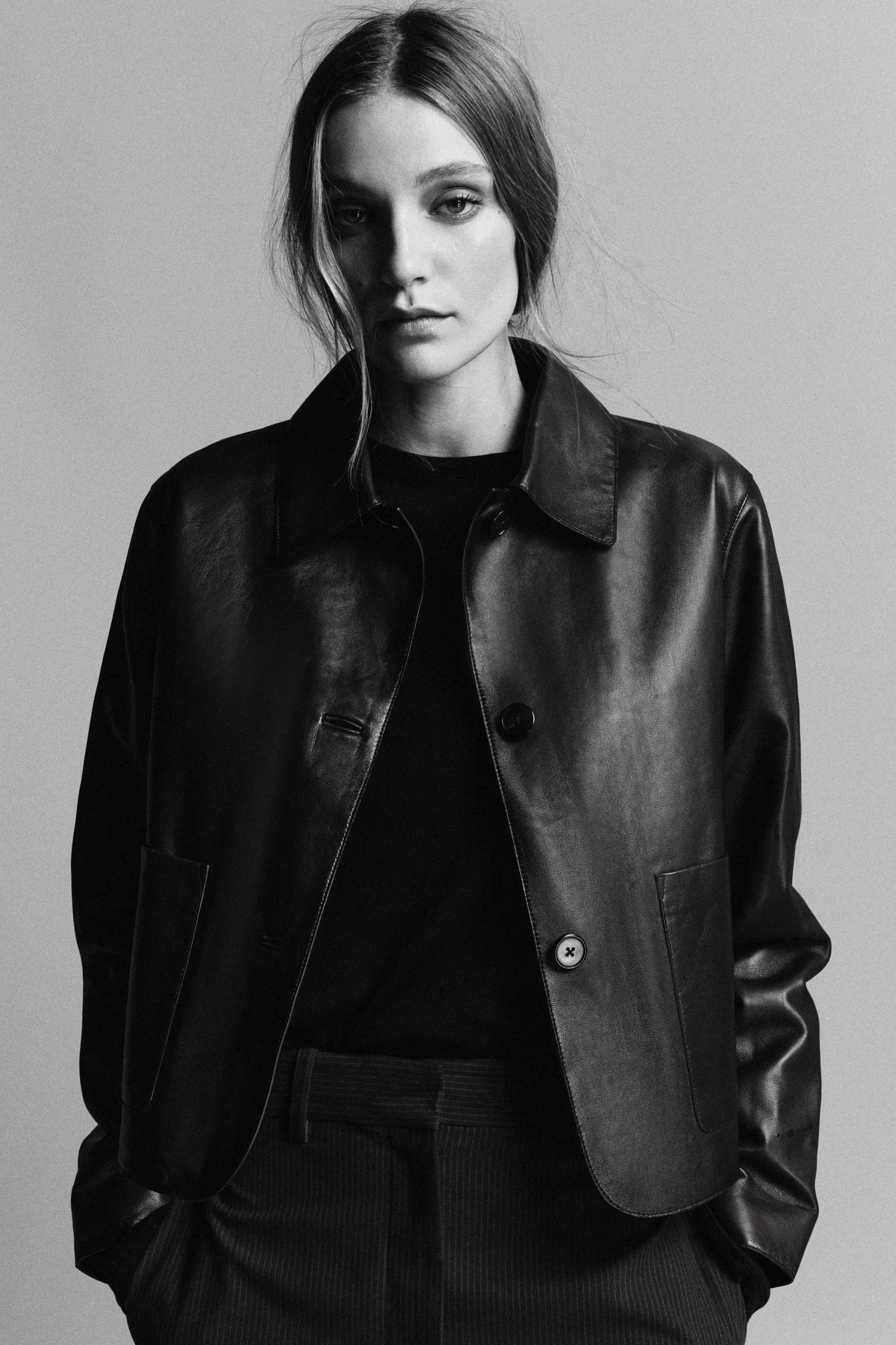 کت چرمی مینیمال ZW COLLECTION نسخه محدود