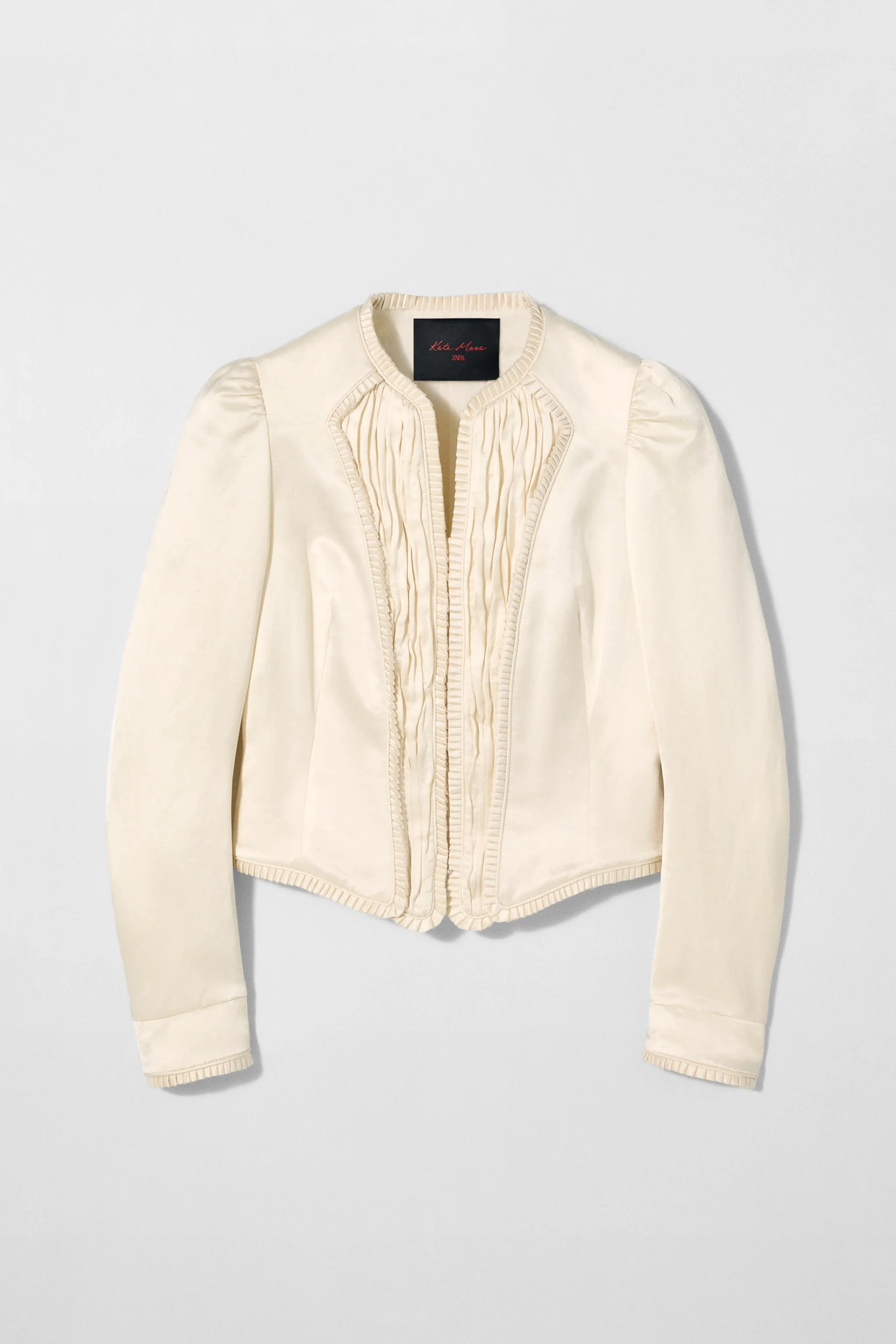 کت کرست ترکیبی لینن مدل KATE MOSS X ZARA