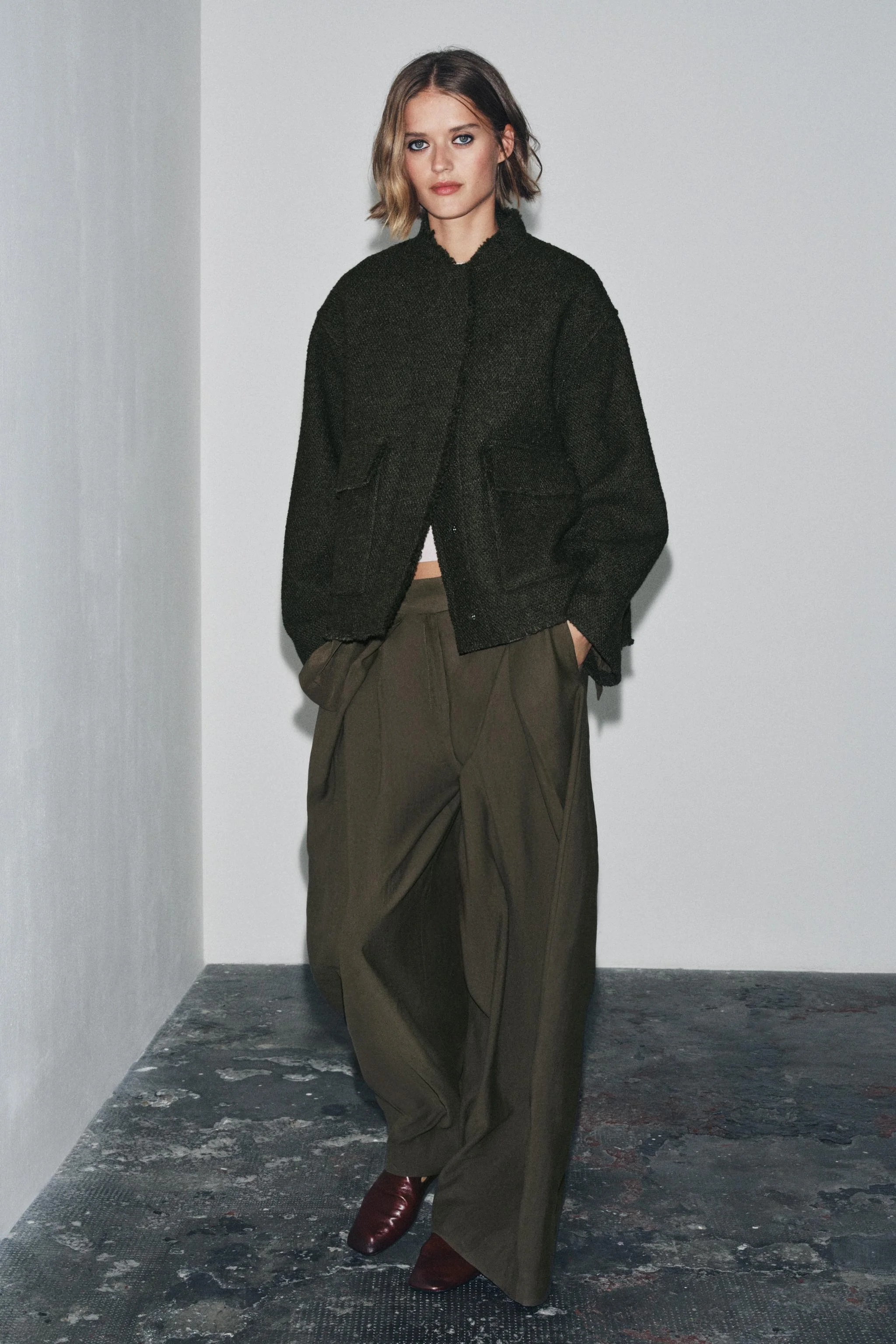 کت بافت پشمی با بافت خاص ZW COLLECTION