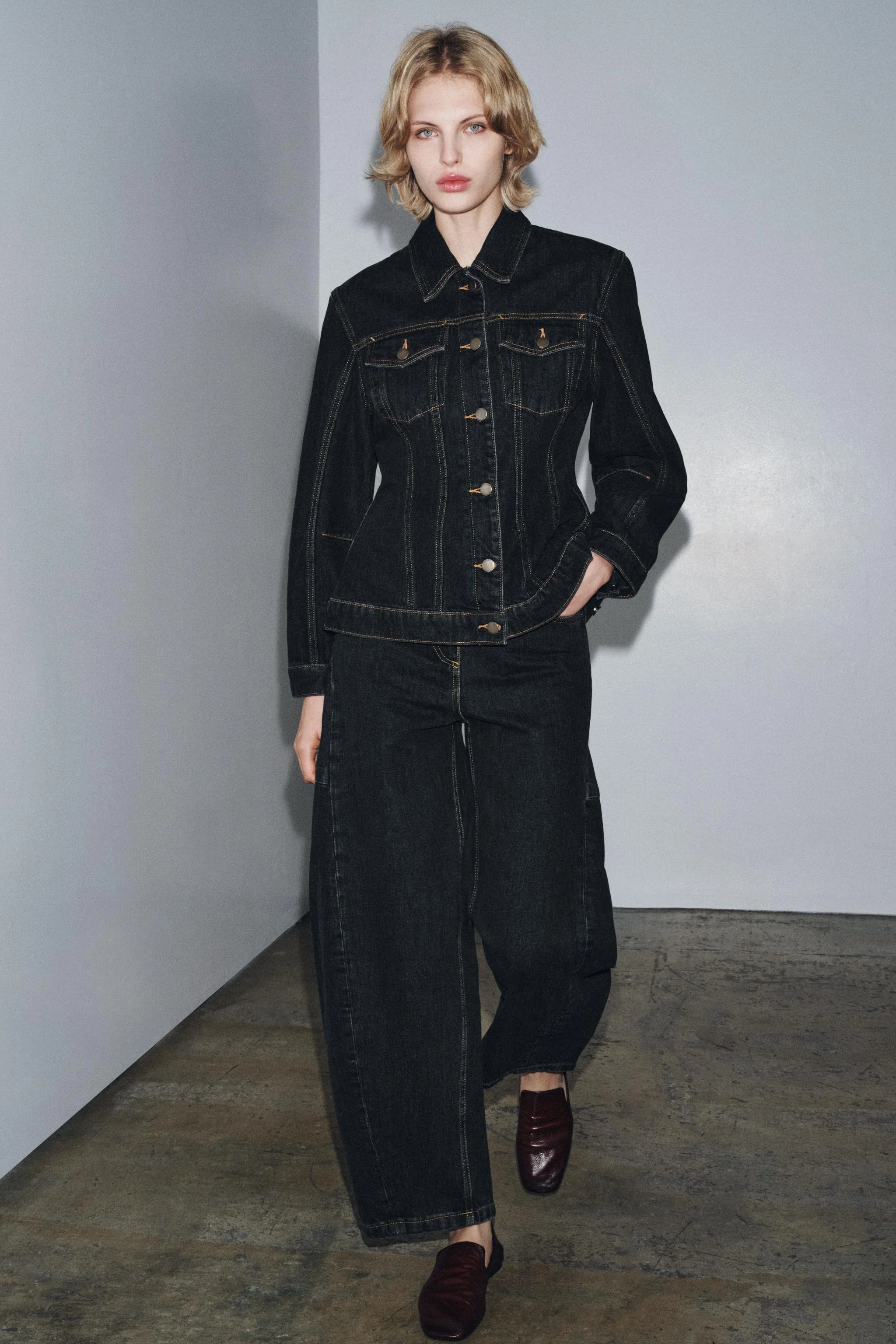 کت جین زنانه ZW COLLECTION