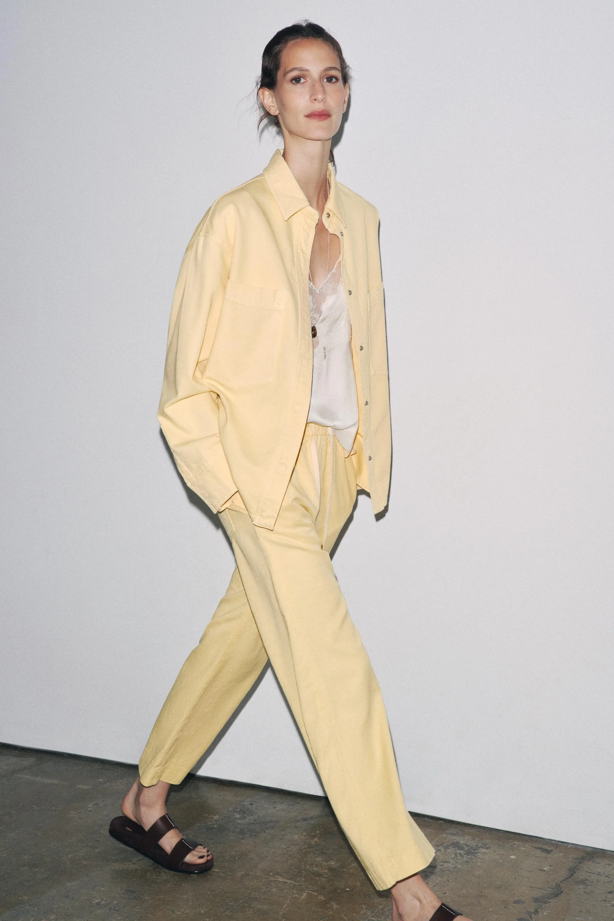 کت پیراهن جیب دار ZW COLLECTION کت پیراهن جیب دار ZW COLLECTION