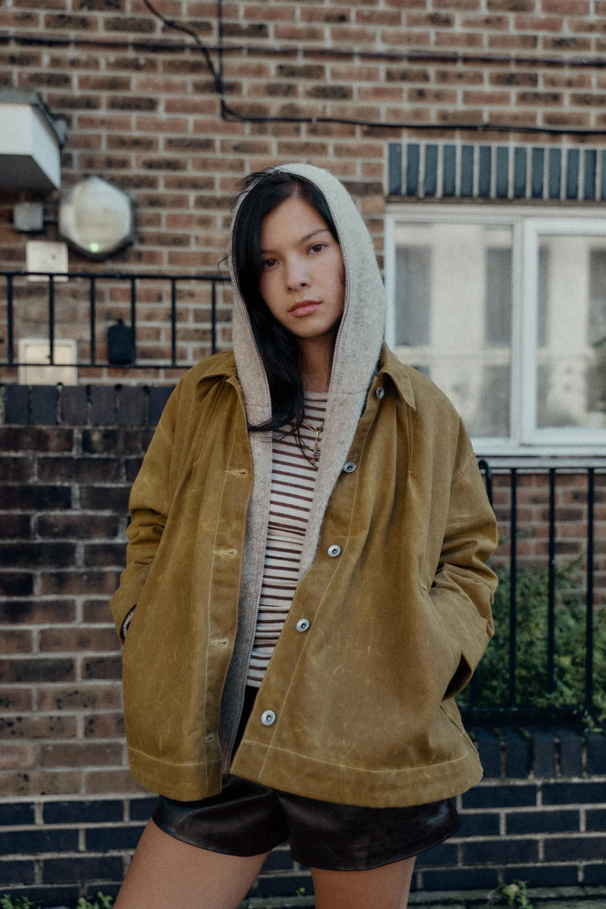 ژاکت کیپ واکس خورده