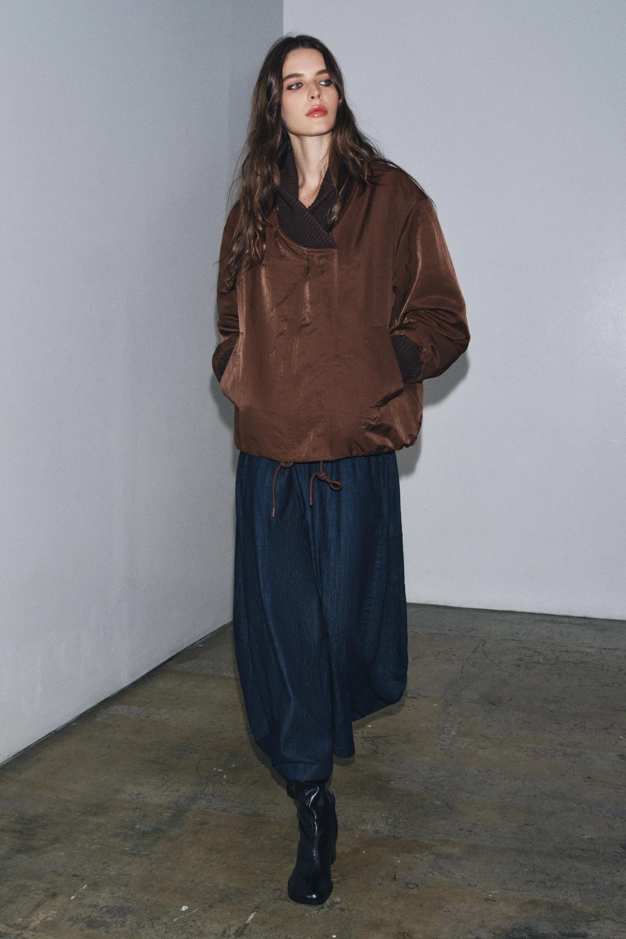 کت زنانه بافتنی ZW COLLECTION کت زنانه بافتنی ZW COLLECTION