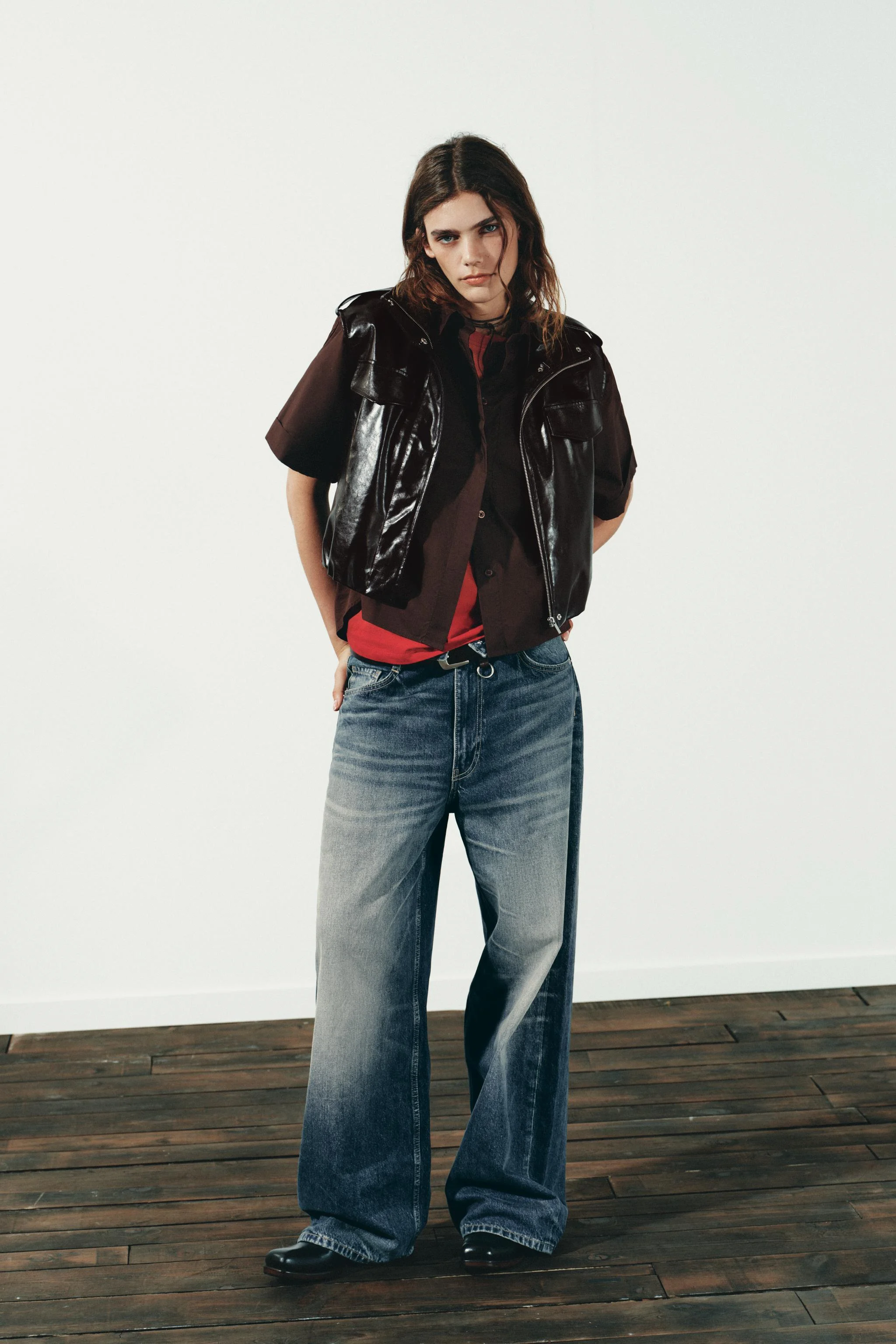 جلیقه چرمی مصنوعی جلیقه چرمی مصنوعی