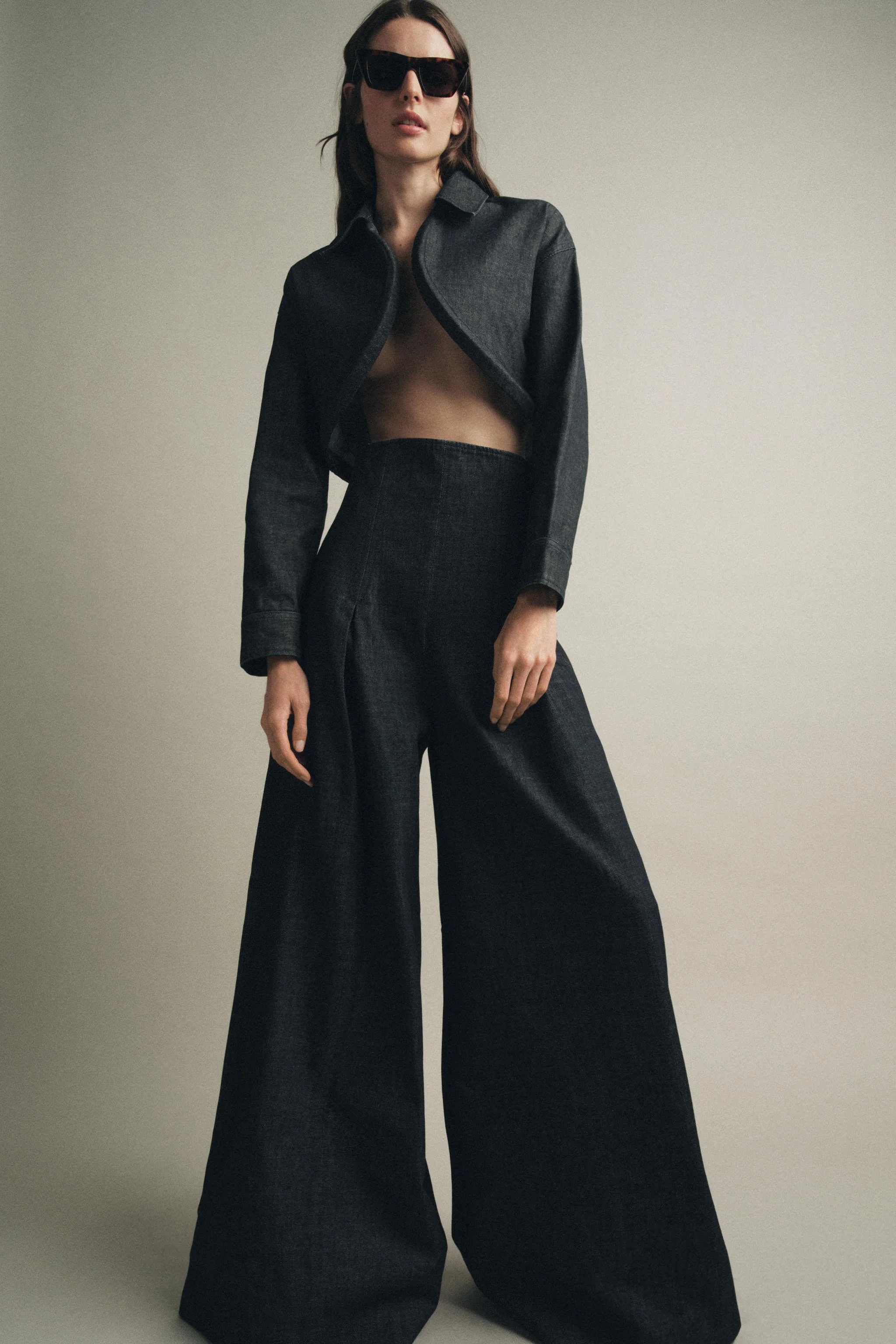 کت بولرو جین ZW COLLECTION