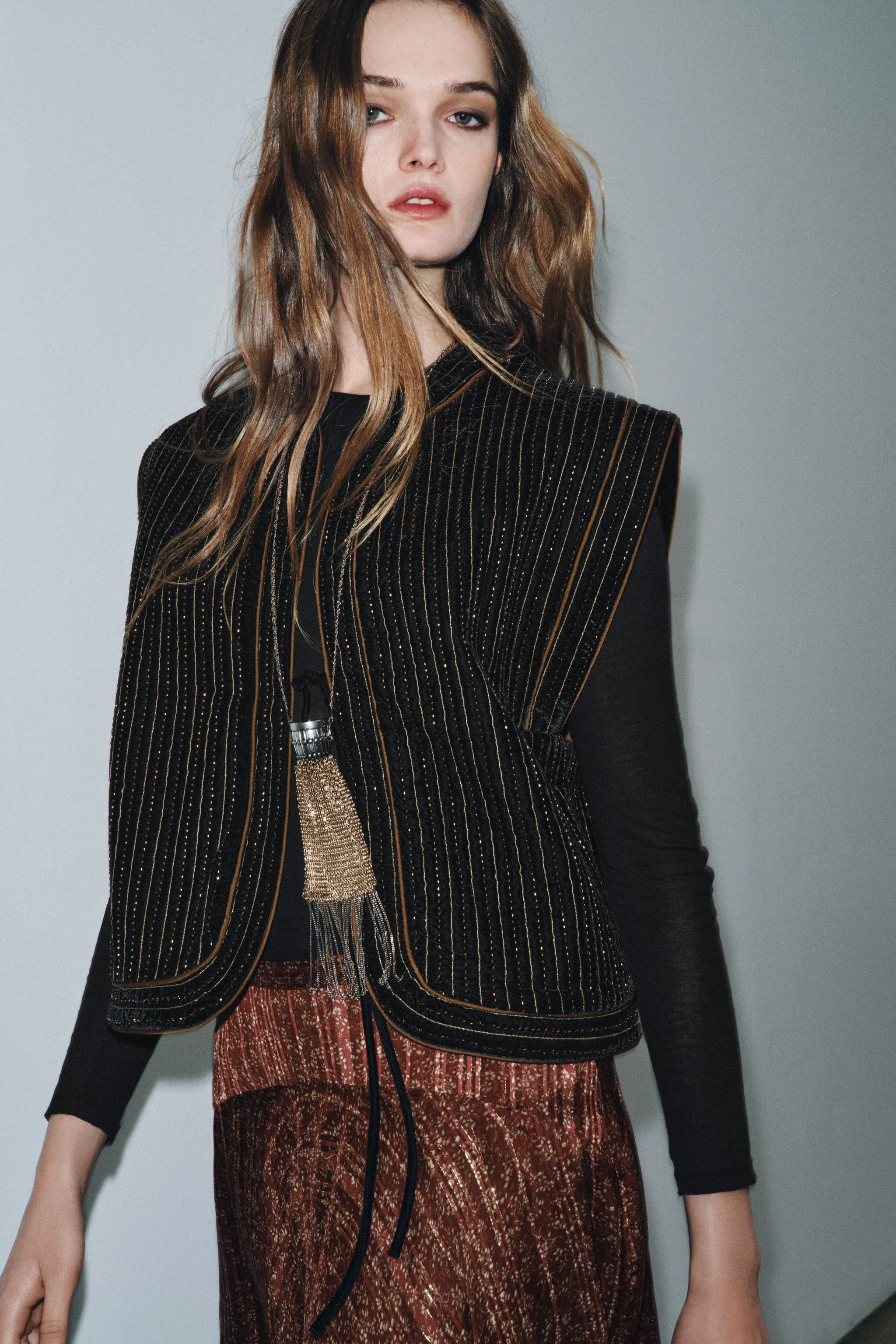 جلیقه مخمل لحافی ZW کالکشن نسخه محدود