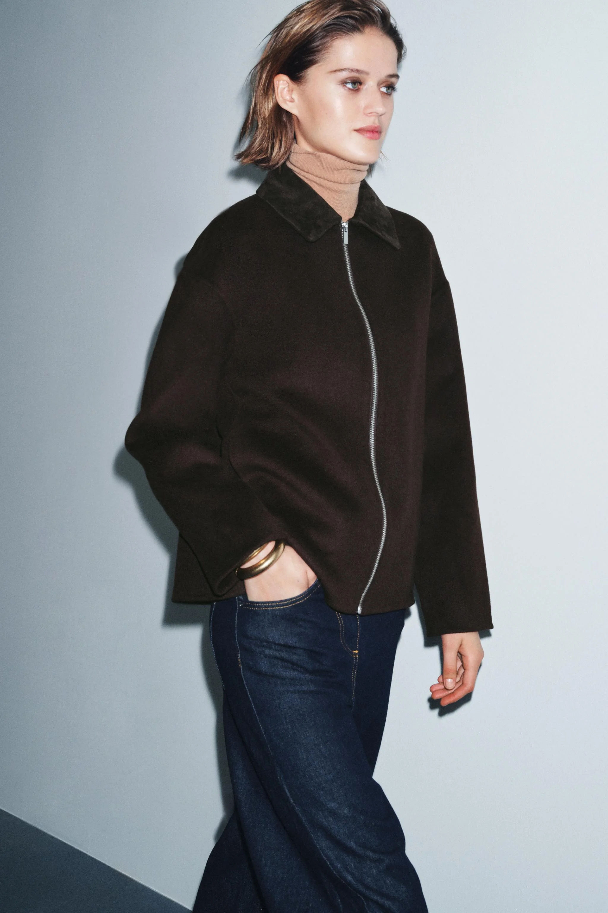 کت بافت پشمی ZW COLLECTION