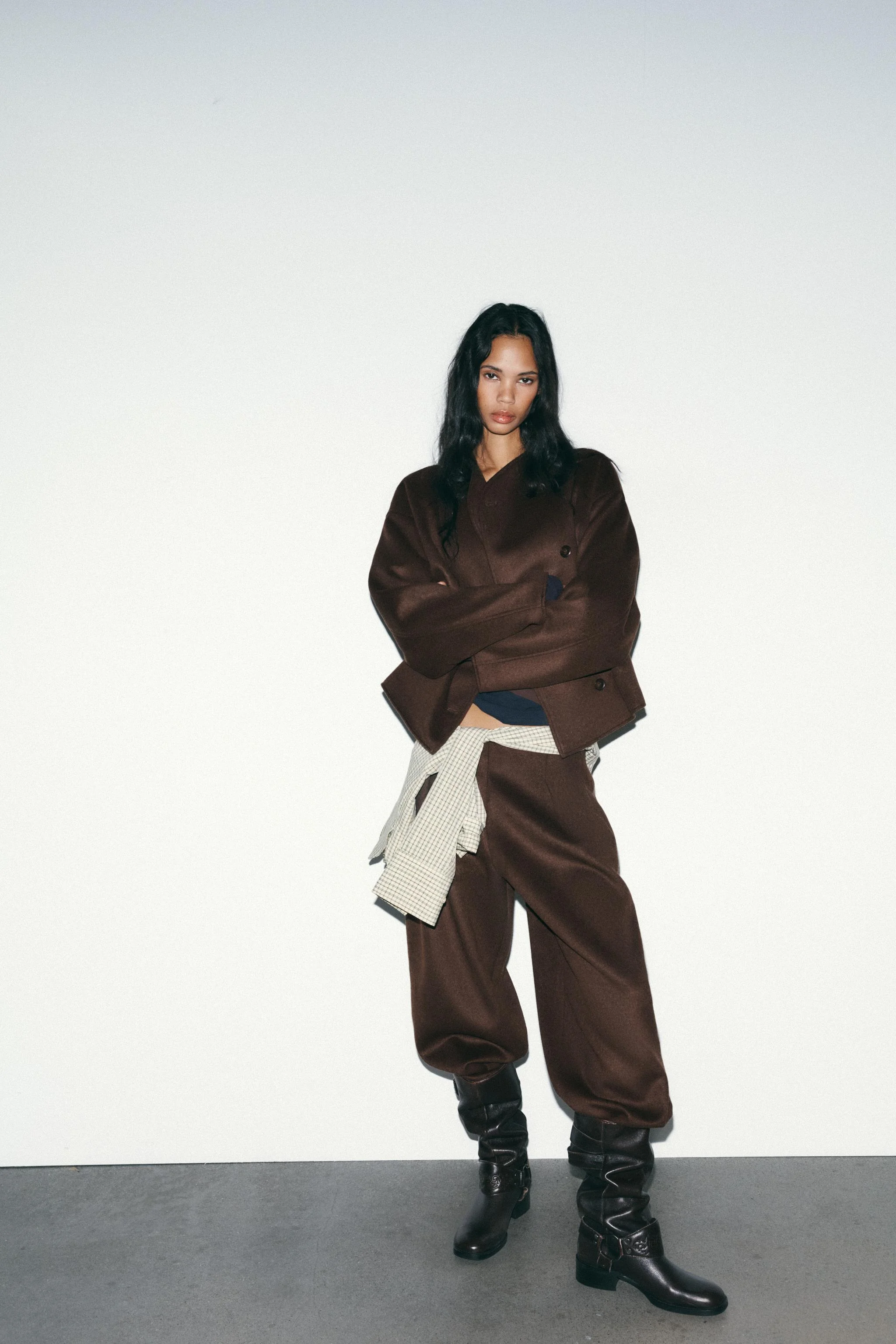 ژاکت متقاطع نرم