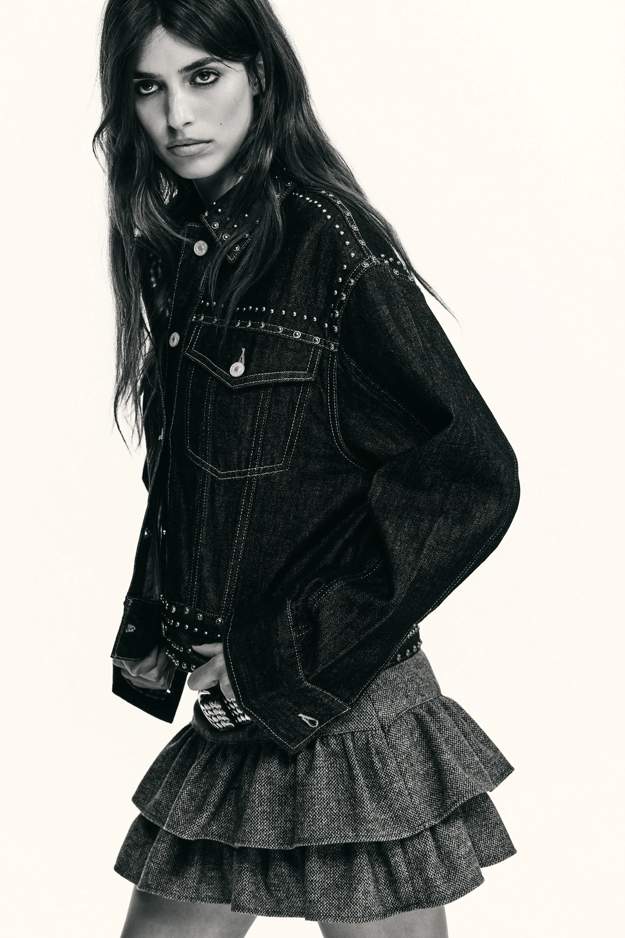 ژاکت طرح جین دکمه دار