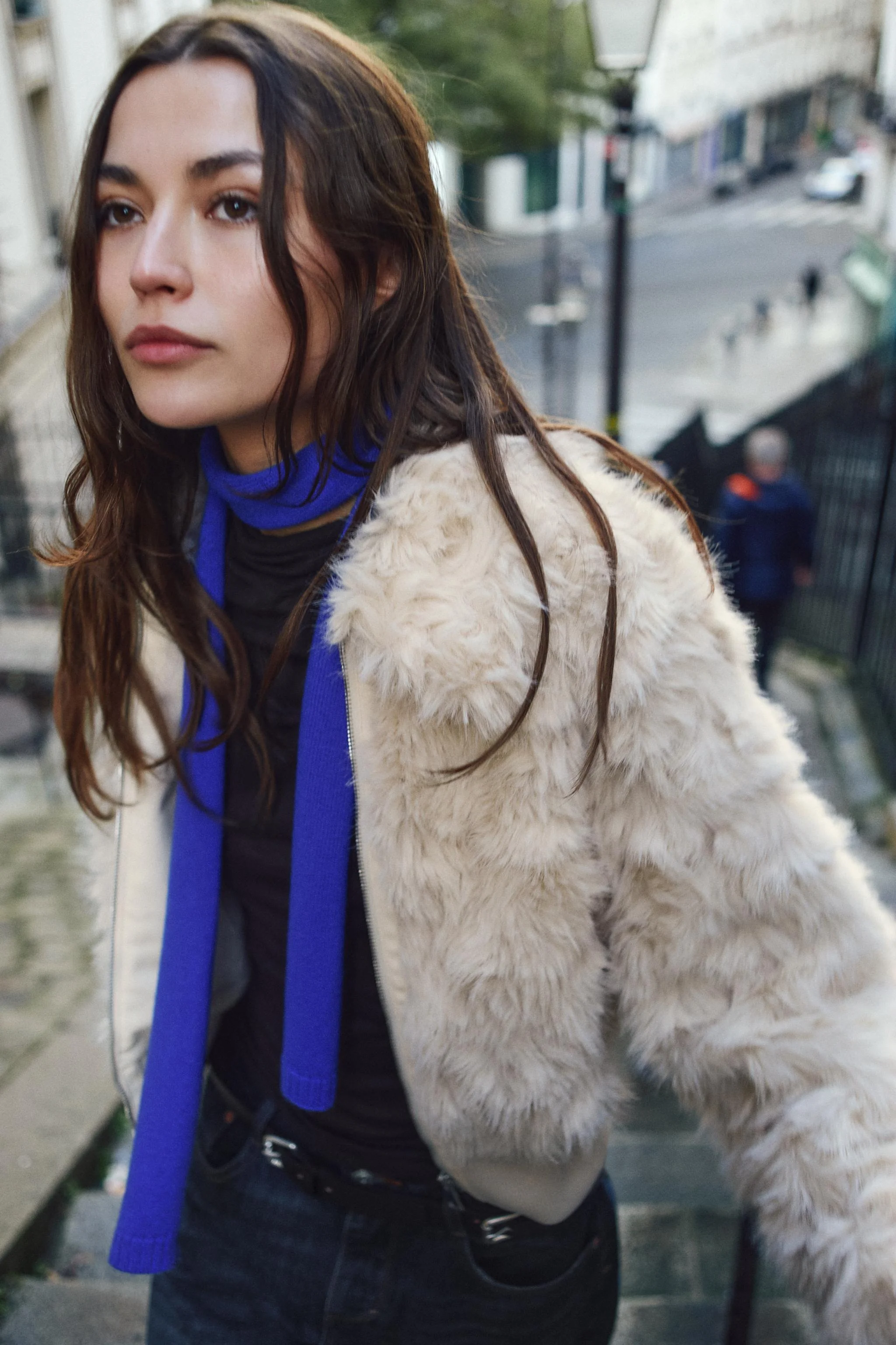 کت بمبر خز مصنوعی